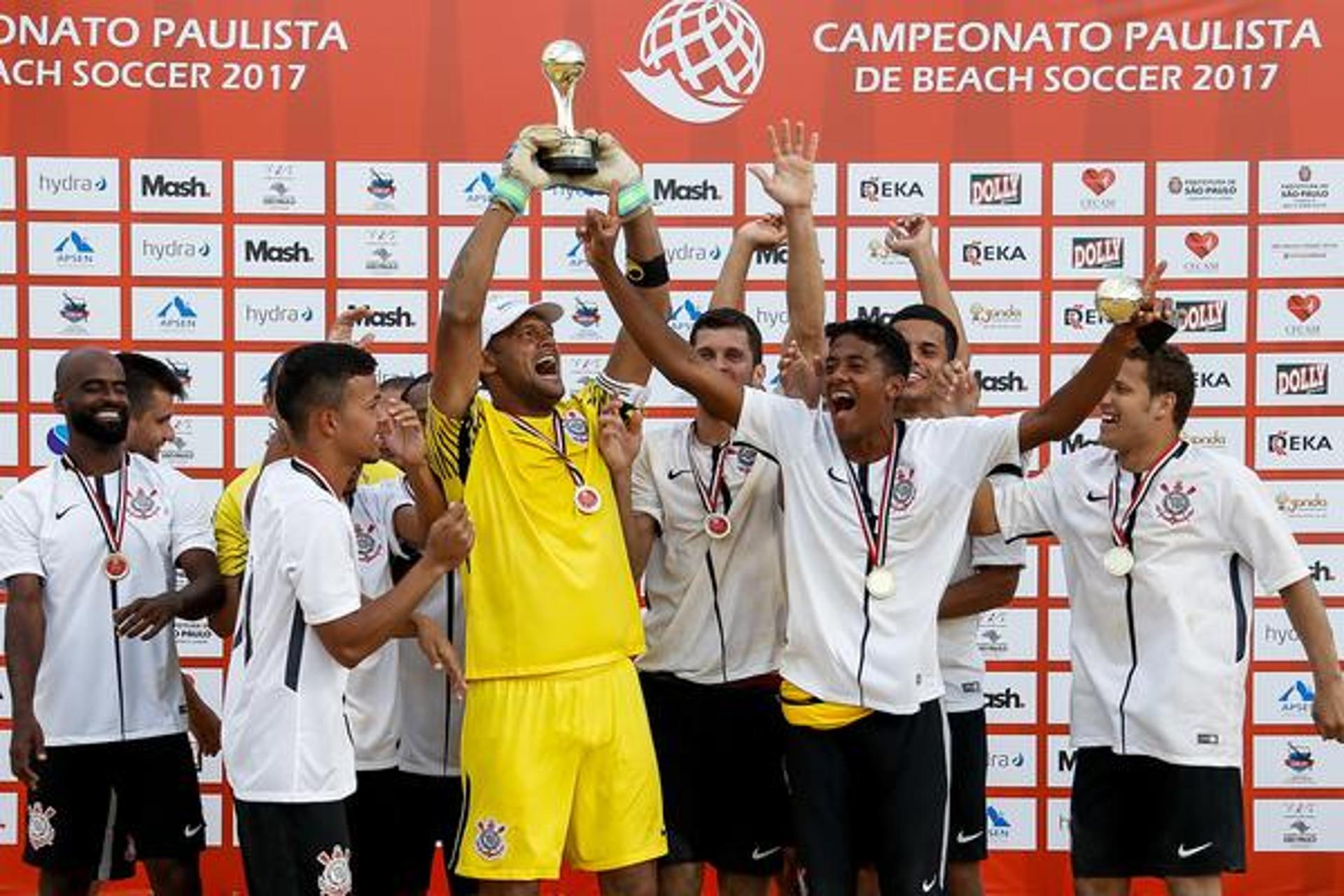 Corinthians goleia Santos e conquista primeiro Campeonato Paulista de Beach Soccer