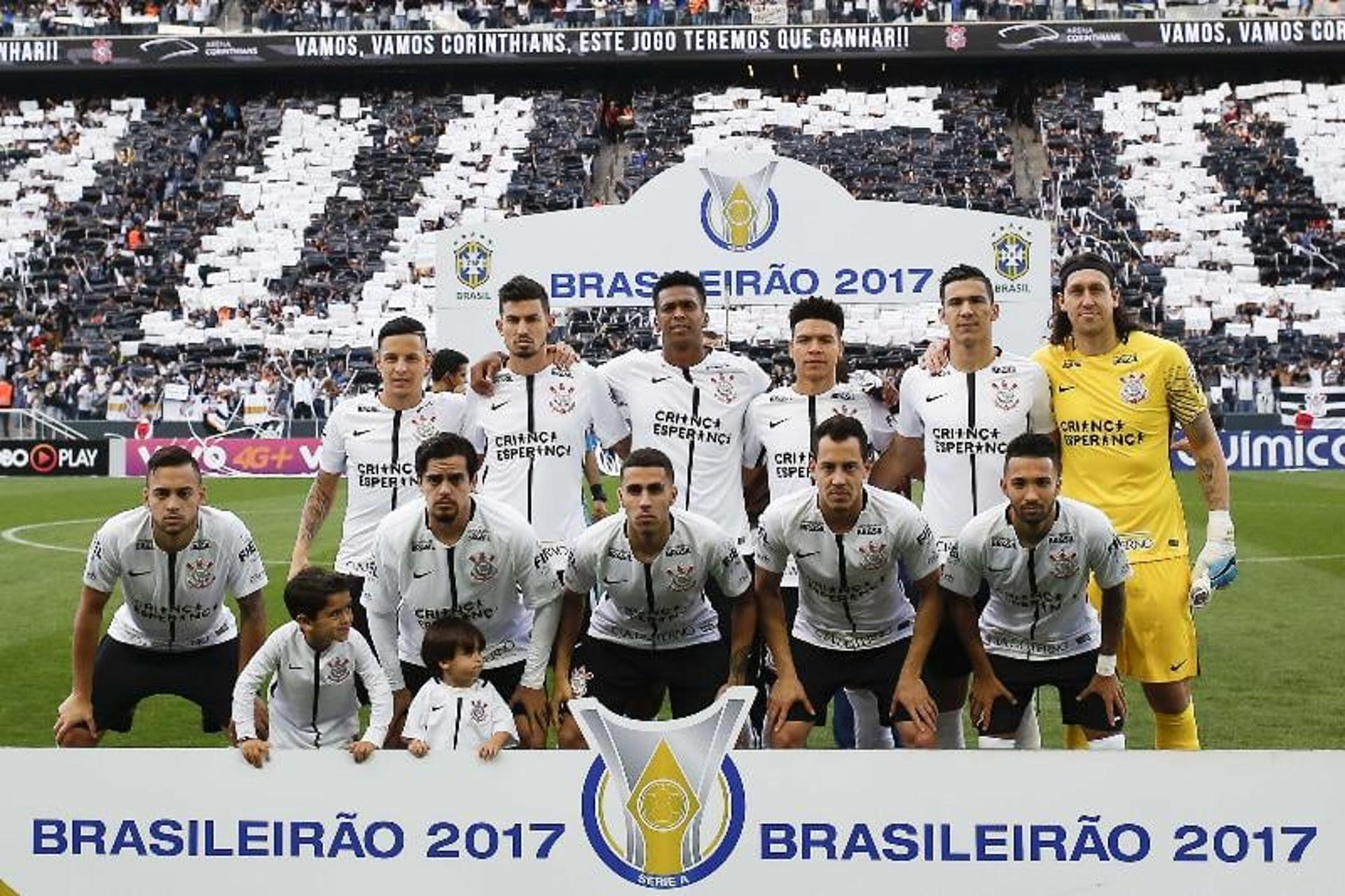 Corinthians x Flamengo - time posado