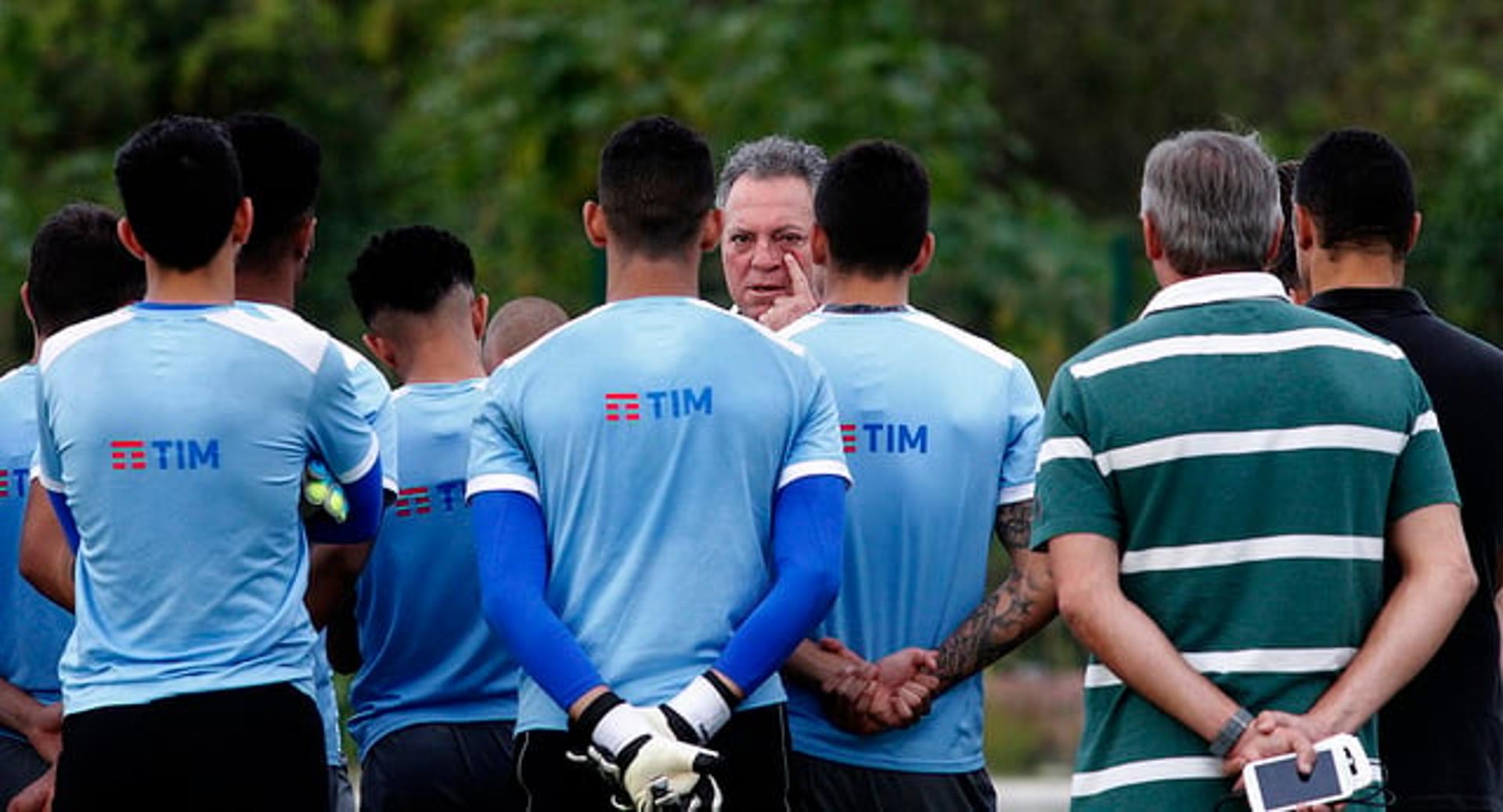 Abel Braga - Primeiro treino após morte de João Pedro