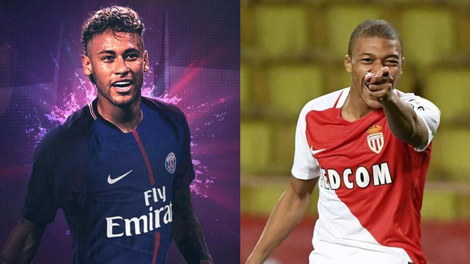 Neymar ou Mbappé: quem será o craque do Francês?