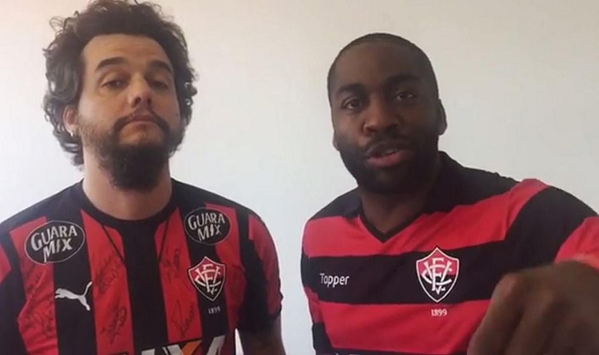 Wagner Moura e Lázaro Ramos