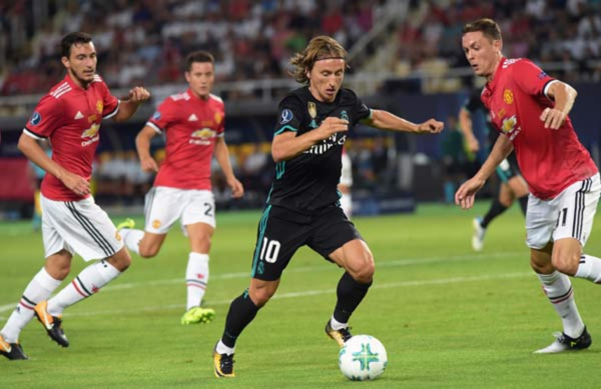 Modric - Real Madrid x Manchester United