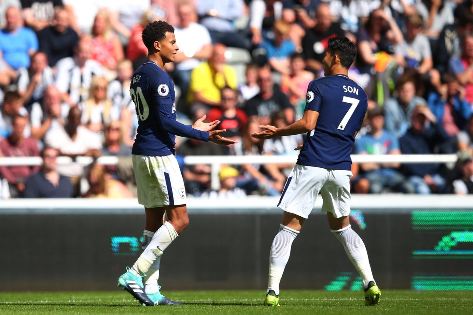 Dele Alli e Son - Newcastle x Tottenham