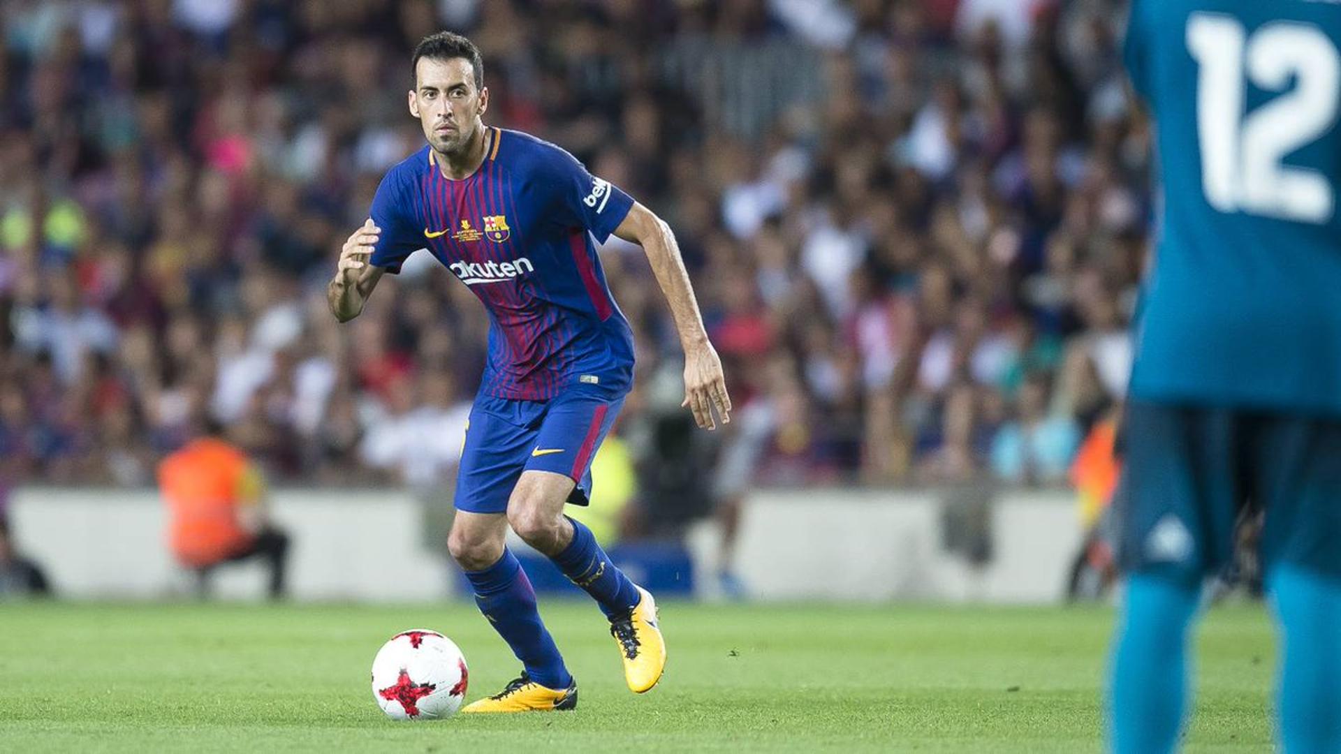 Busquets - Barcelona x Real Madrid