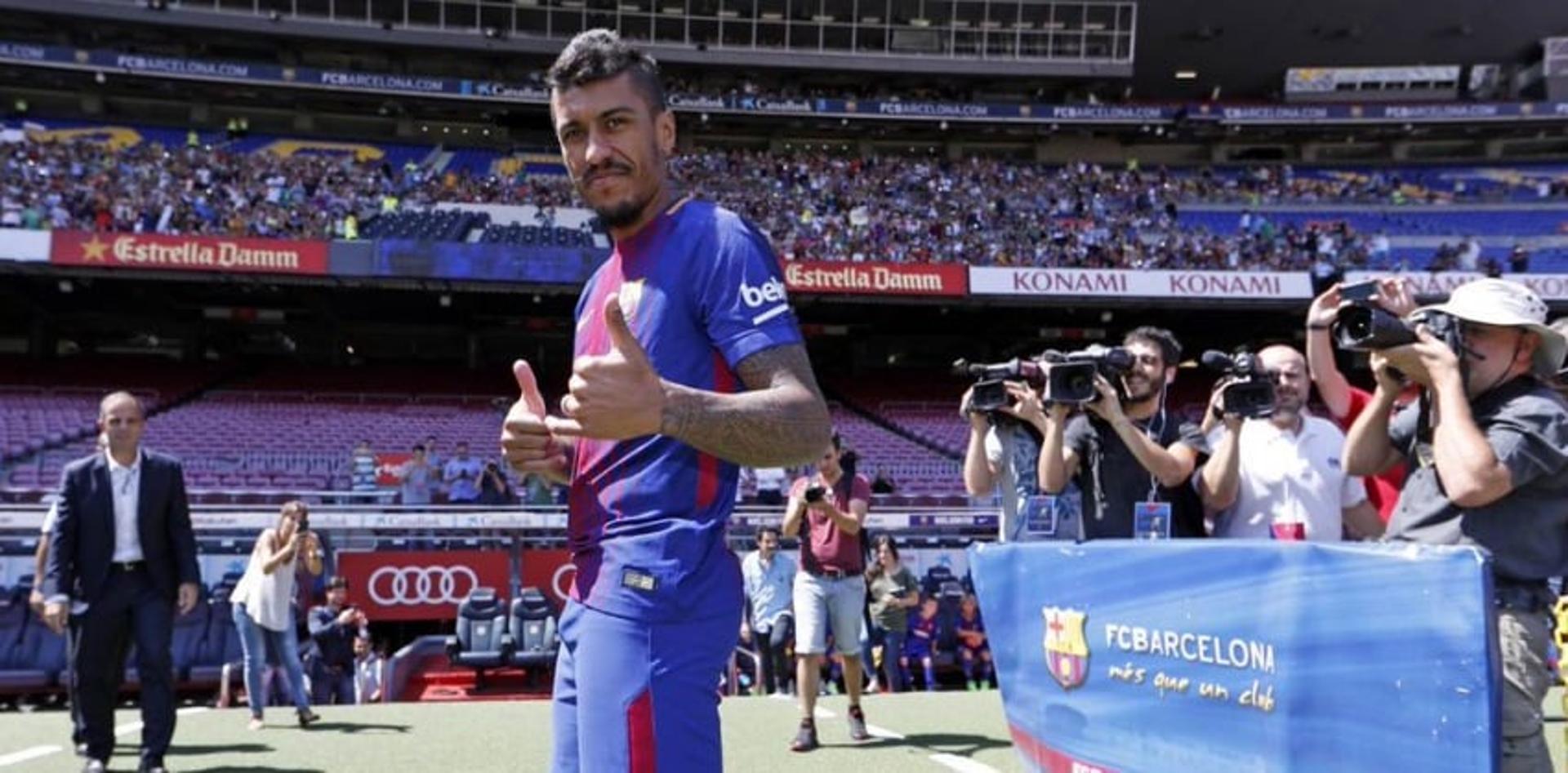 Paulinho foi alvo de críticas da imprensa espanhola quando foi anunciado como reforço do Barcelona