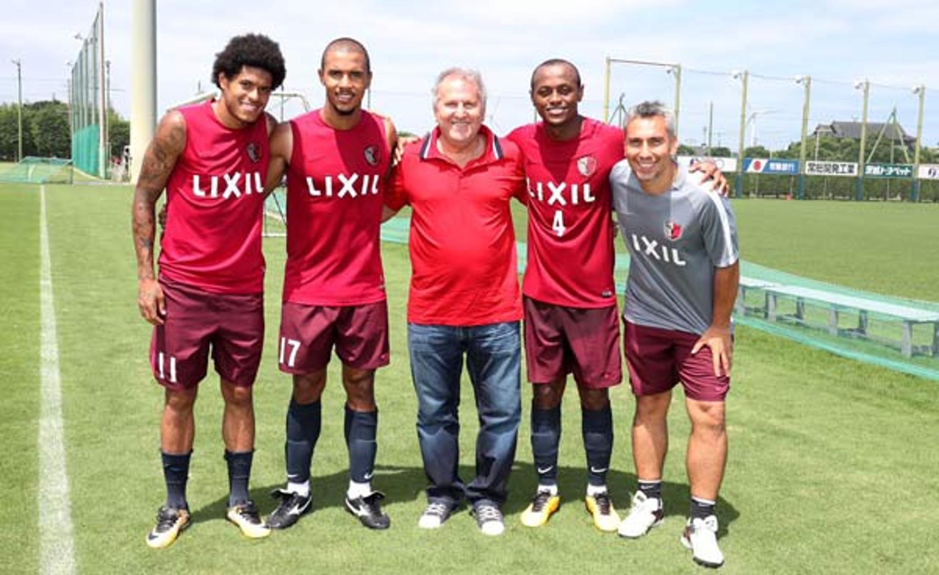 Leandro e Zico - Kashima Antlers