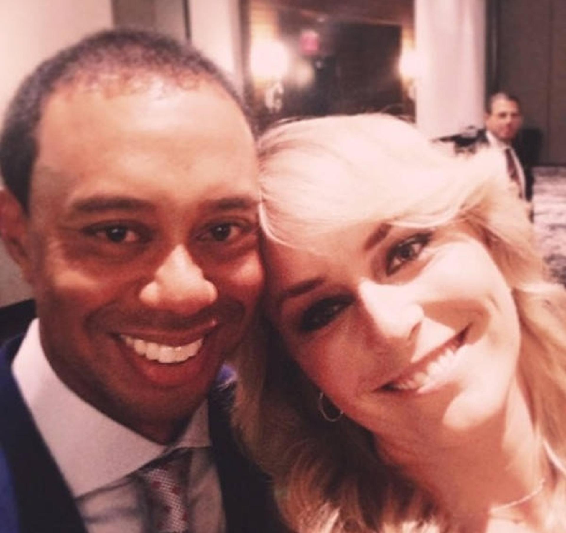 Tiger Woods e Lindsey Vonn