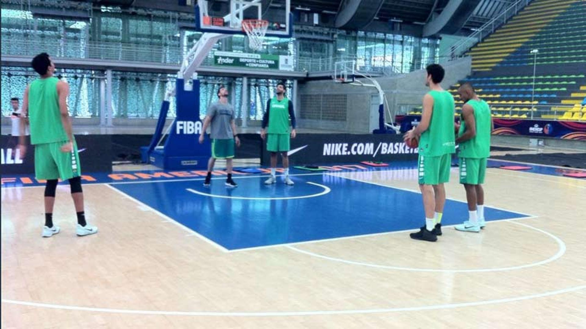 Treino Basquete