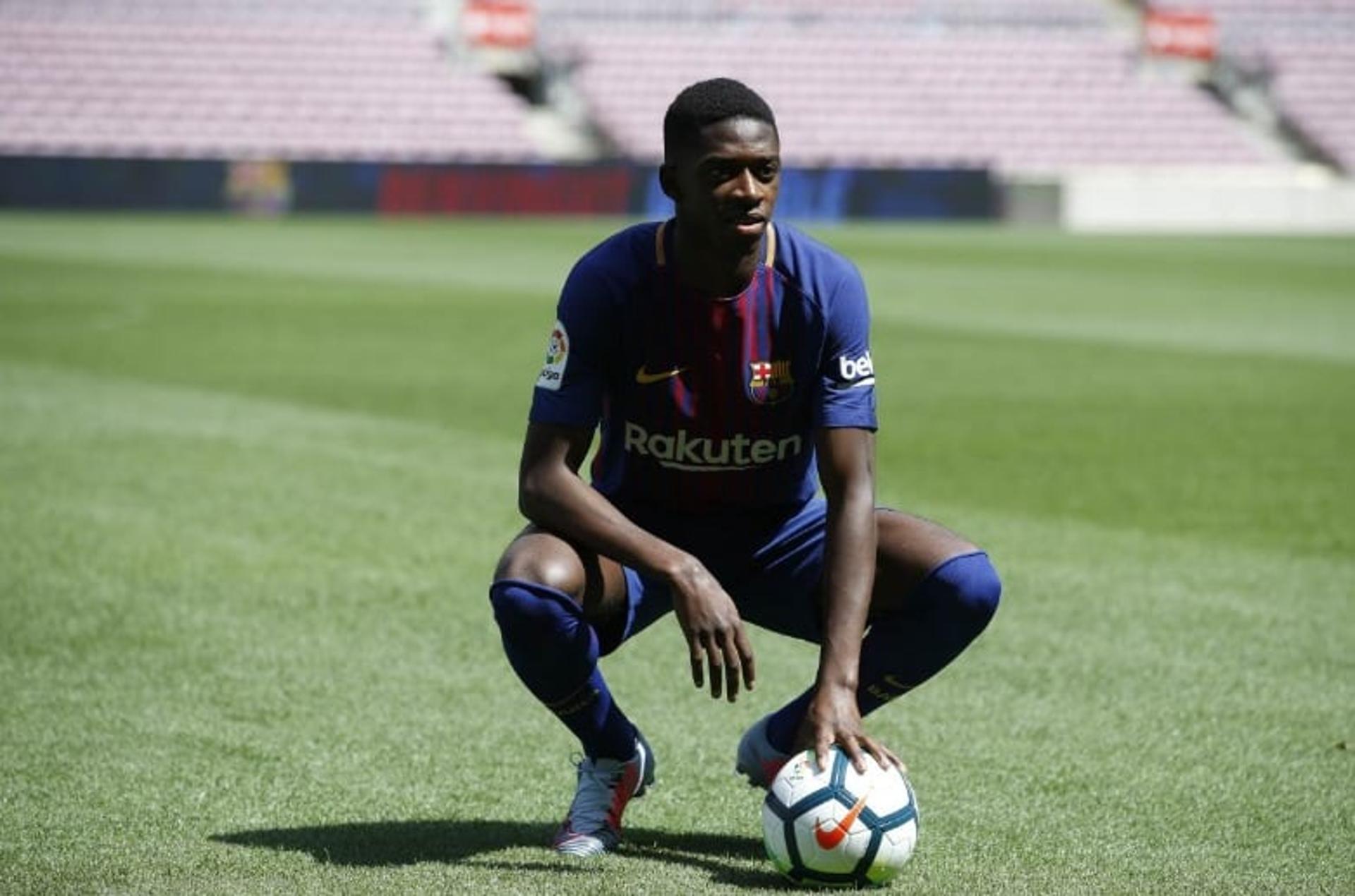 #DembeleDay: imagens de Dembélé no Barcelona