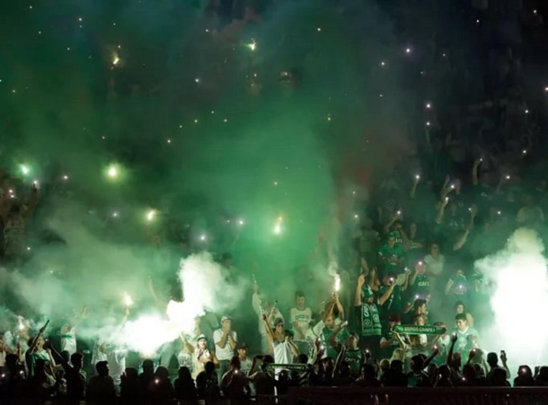 Torcida da Chapecoense é a maior entre os times de Santa Catarina