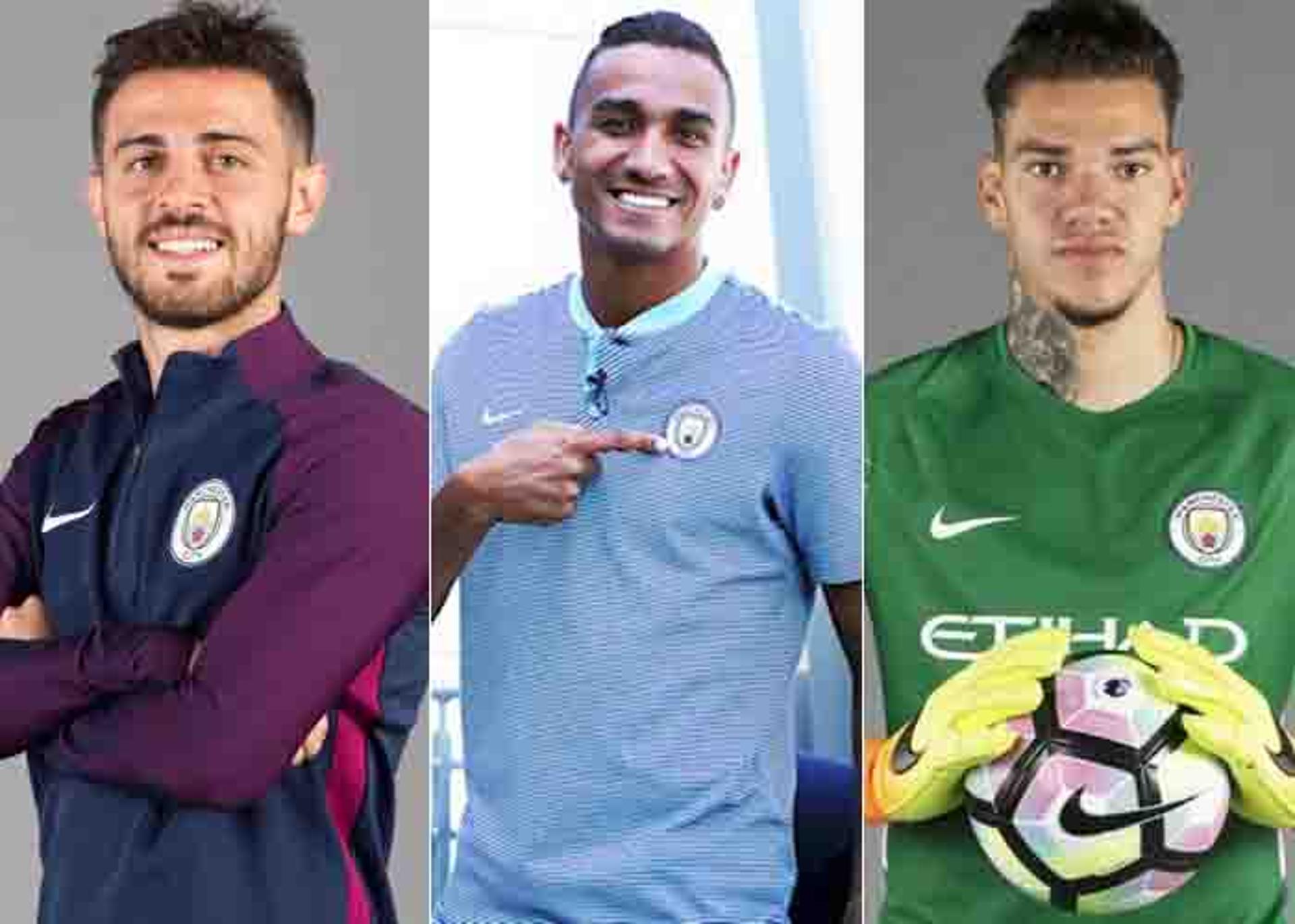 Nesta janela de transferência, Manchester City trouxe alguns reforços pontuais: Ederson, Bernardo Silva e Danilo são alguns exemplos. Por outro lado, dez jogadores deixaram o clube. No total, os Citizens gastaram € 232,5 mi (R$ 862 mi) e lucraram € 56,2 mi (R$ 226 mi)<br>