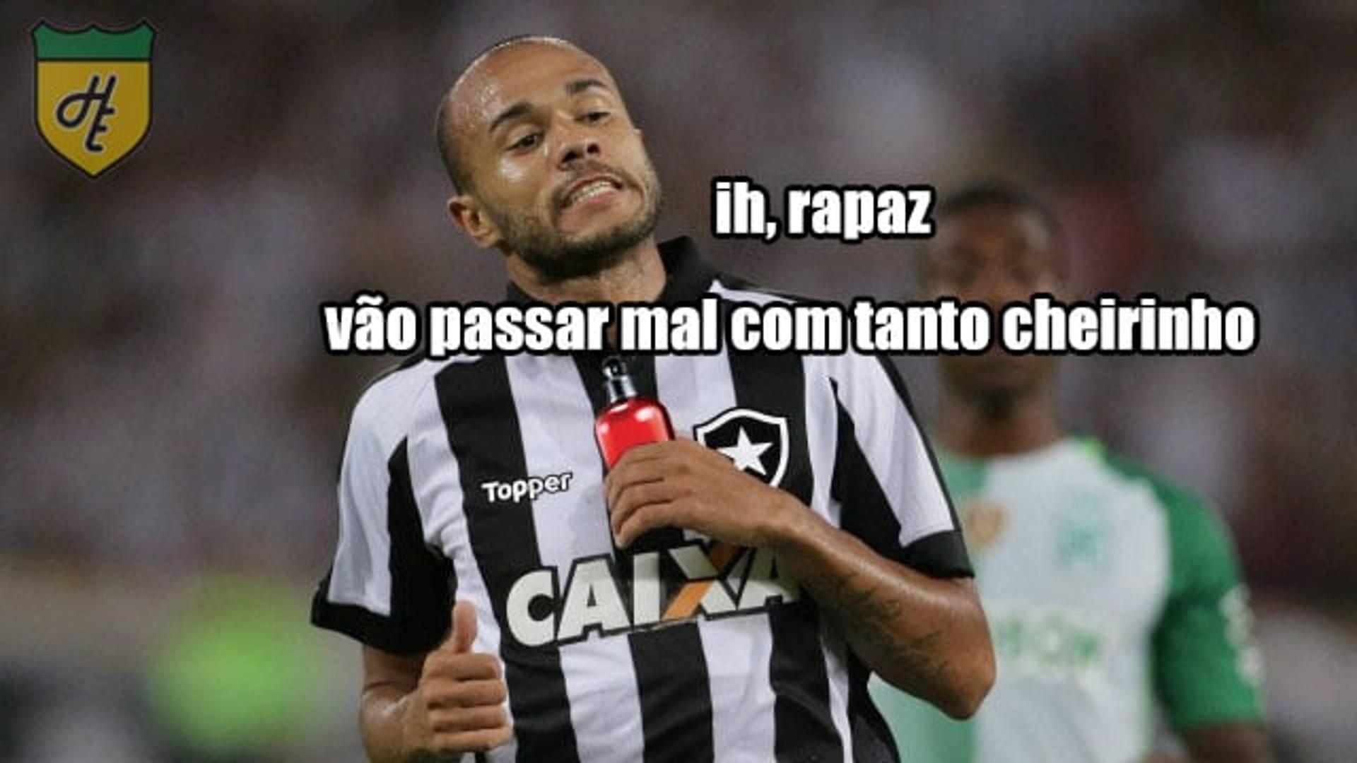 Memes sobre vitória do Botafogo