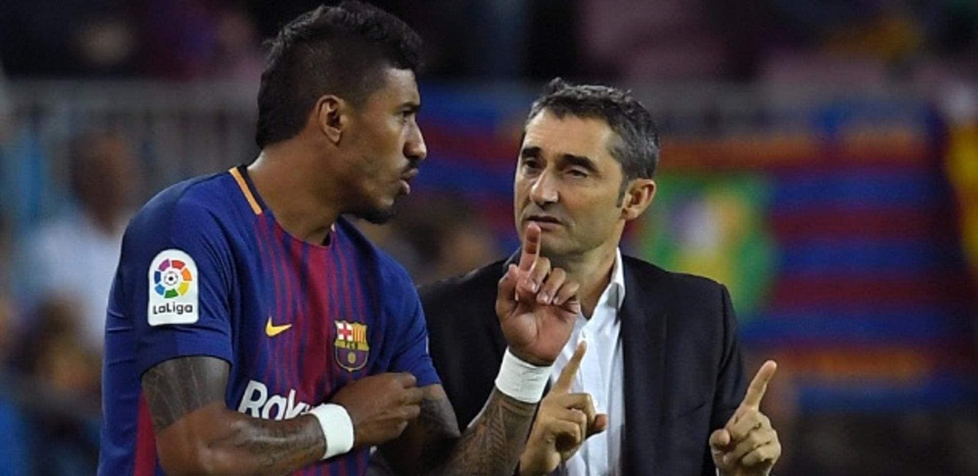 Paulinho e Valverde - Barcelona x Juventus