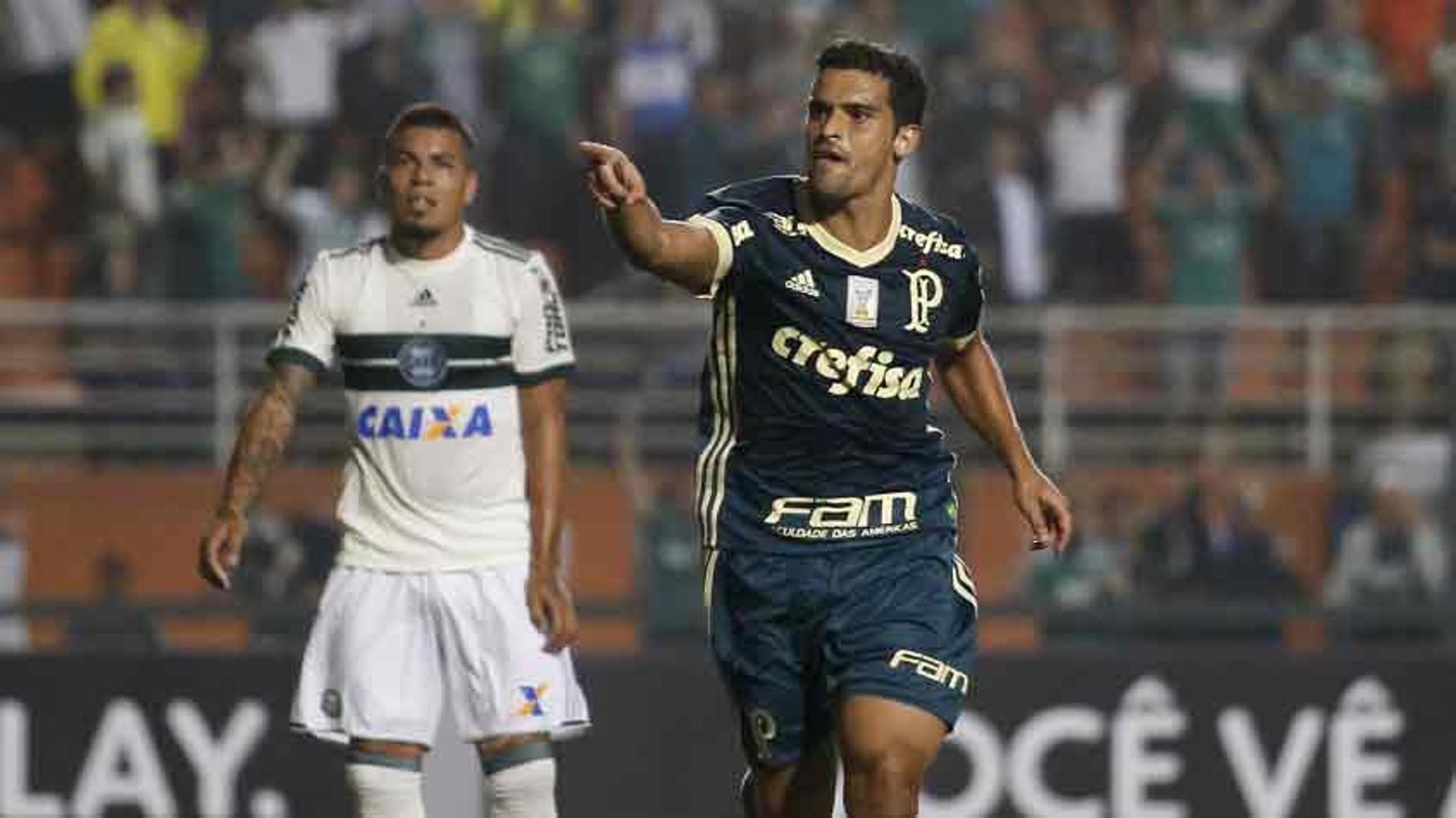 18/9/2017 - Palmeiras 1 x 0 Coritiba: 24.391 pagantes (Pacaembu), Brasileirão. Gol: Jean. Motivo da mudança: série de shows no Allianz Parque - The Who, Bon Jovi, Aerosmith e Guns N Roses.&nbsp;