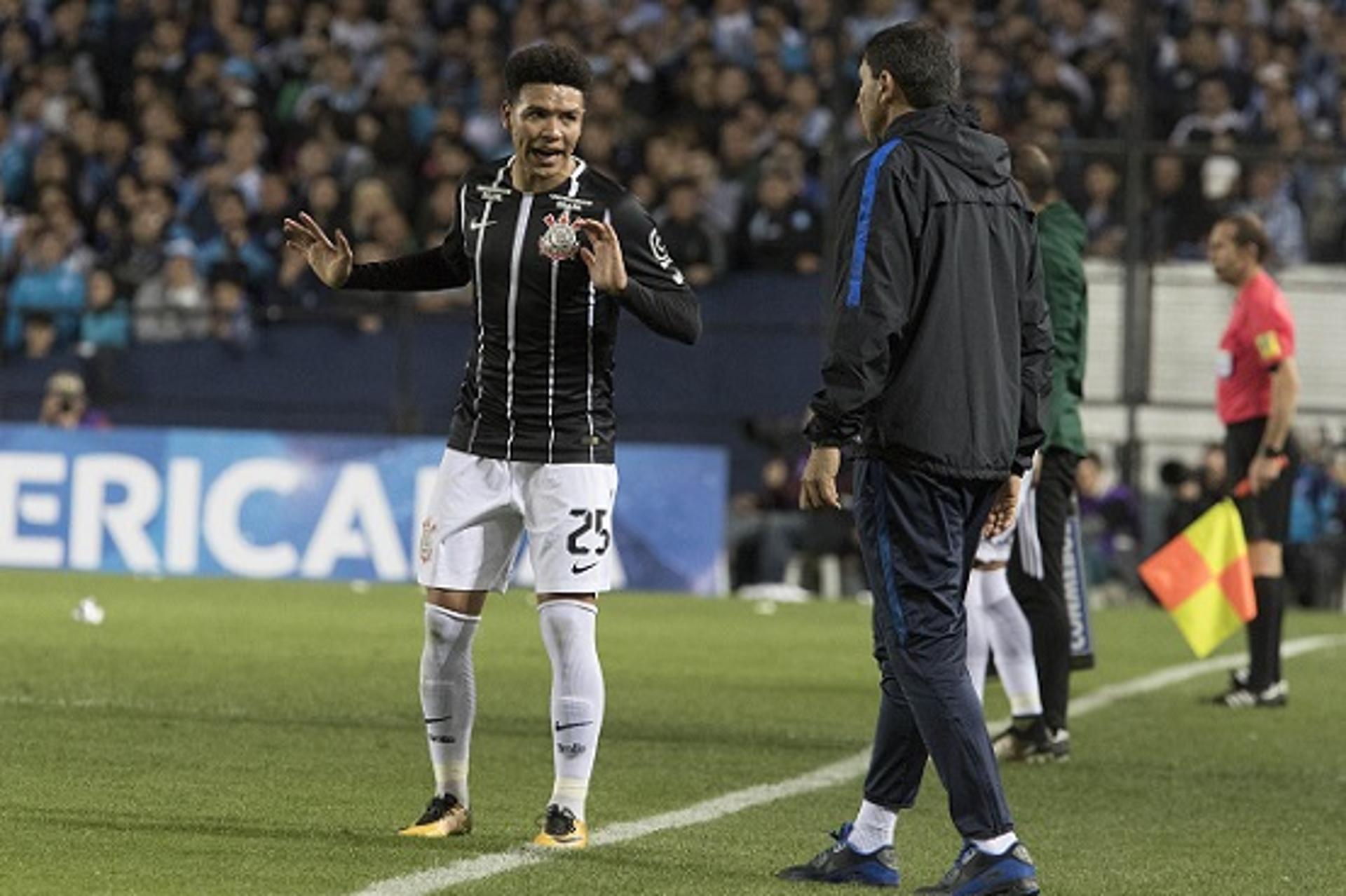 Marquinhos Gabriel durante jogo contra o Racing