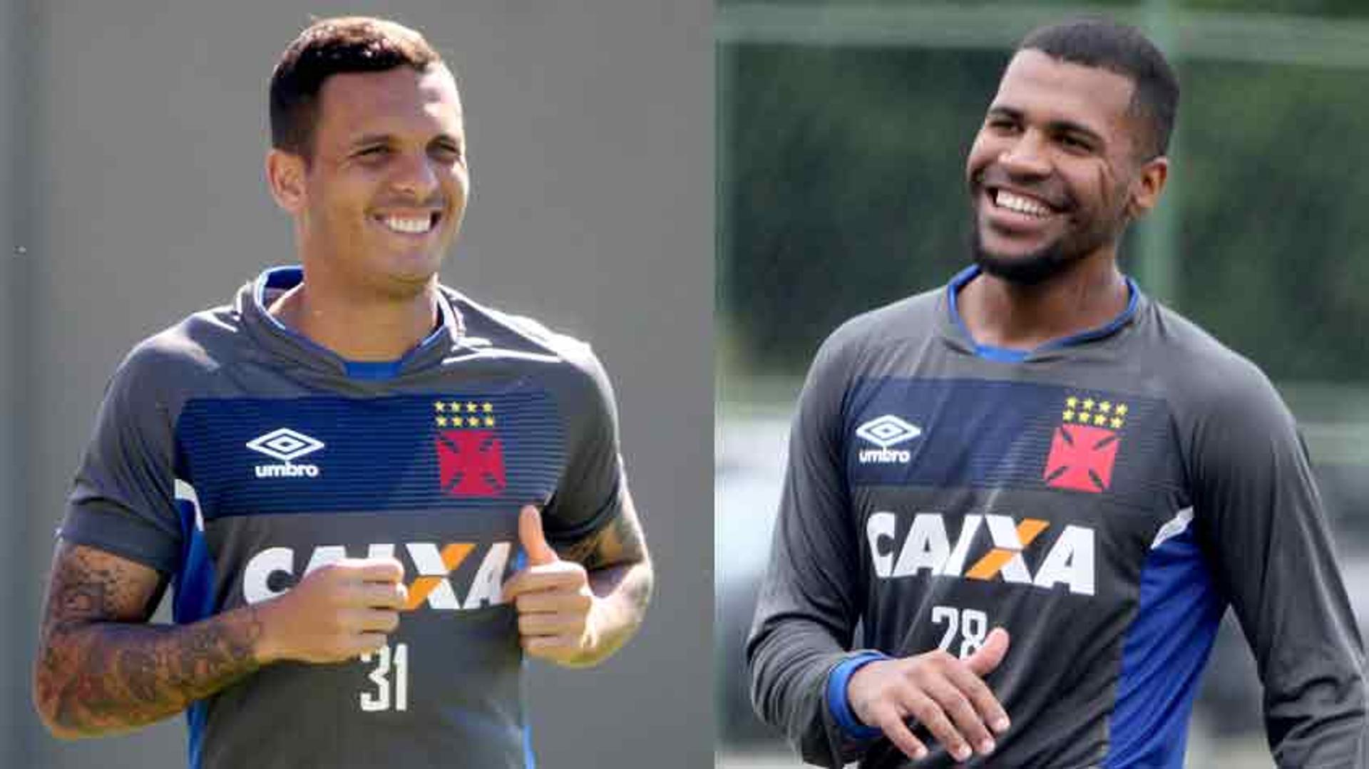 Ramon e Breno com a camisa do Vasco. Confira a seguir na galeria especial do LANCE! outras imagens especiais