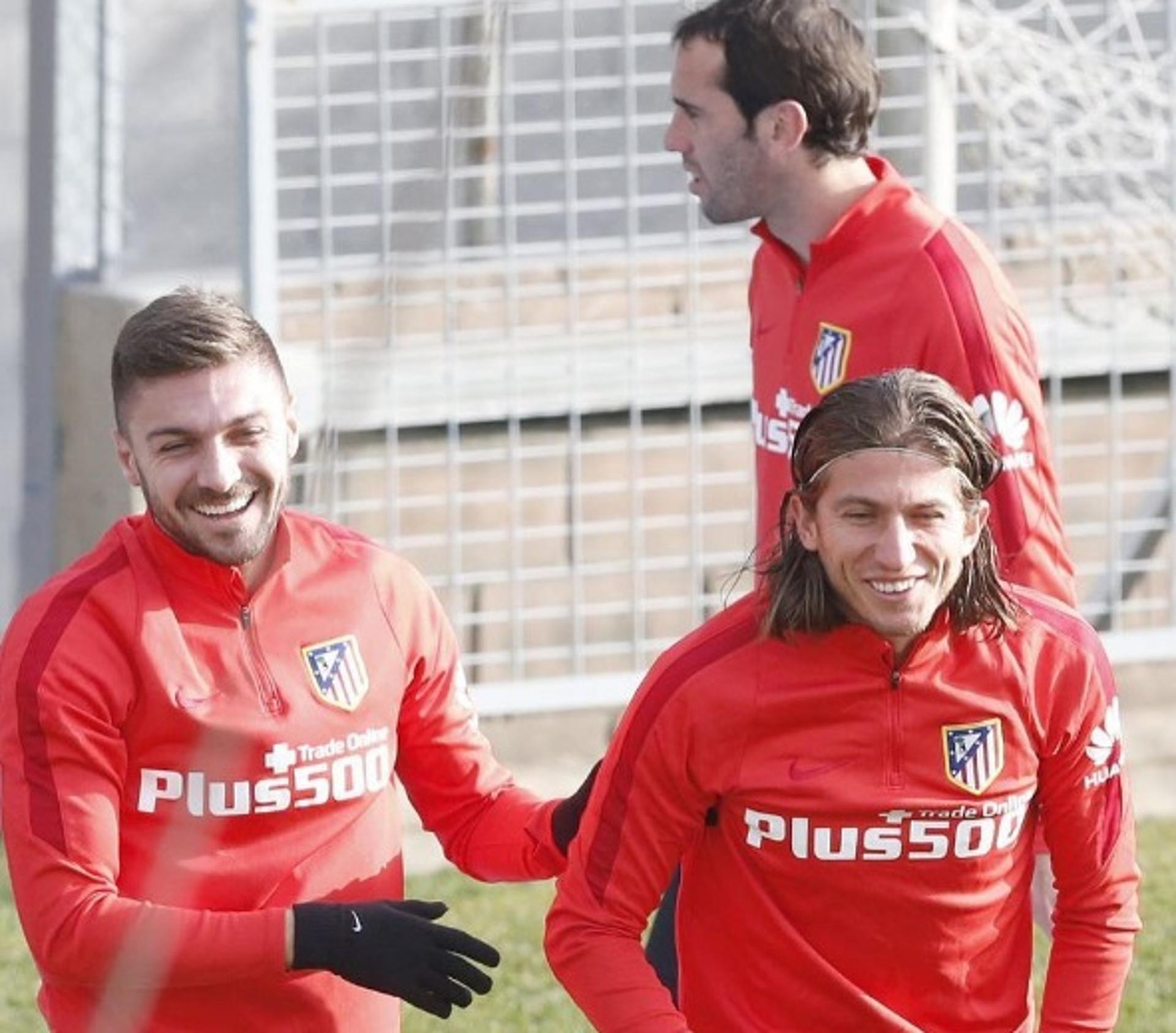 Guilherme Siqueira e Filipe Luís - Atlético de Madrid