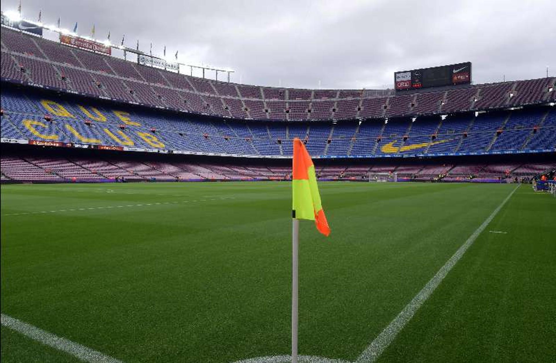 Camp Nou vazio - Barcelona x Las Palmas