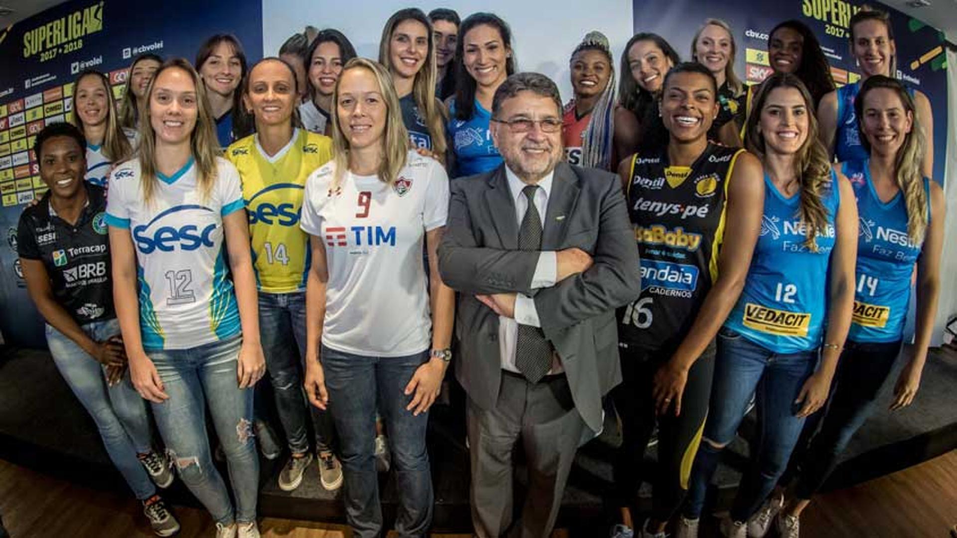 Representantes da Superliga masculina