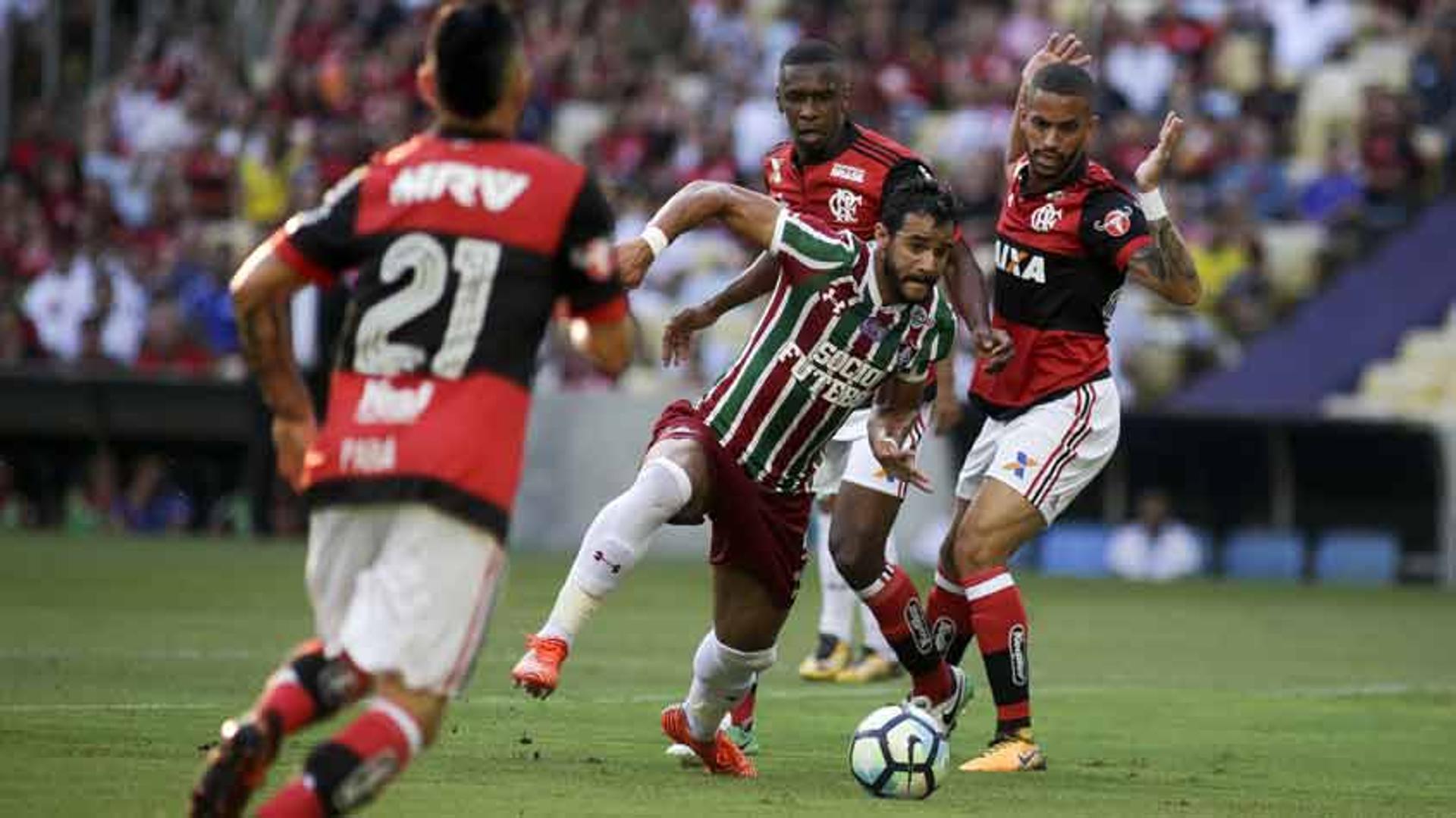 Flamengo x Fluminense: as imagens do clássico no Maracanã