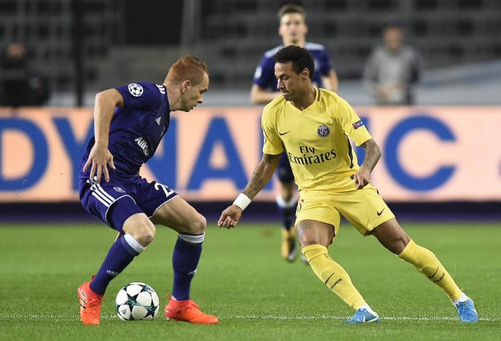 Neymar - PSG x Anderlecht