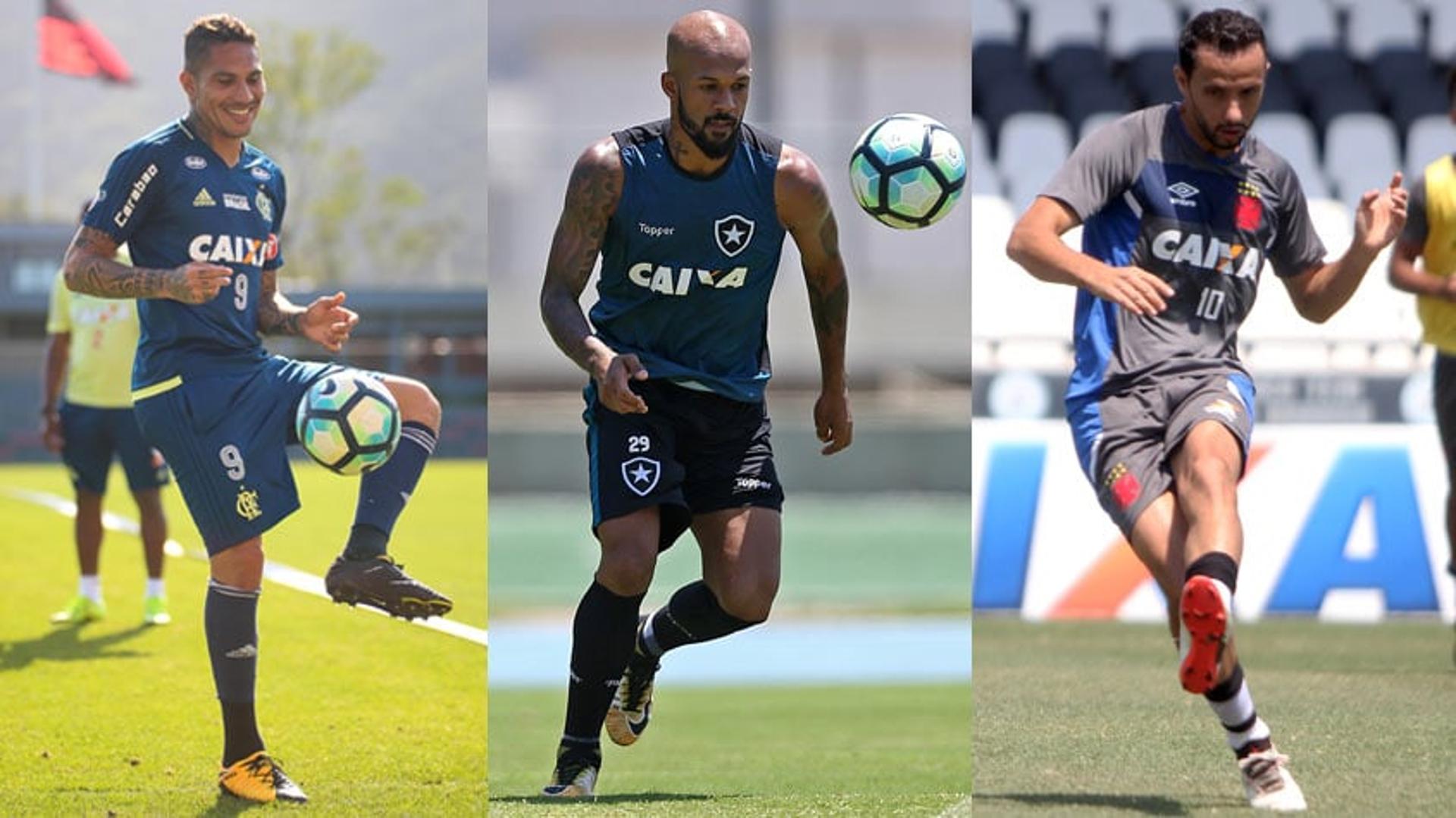 Flamengo, Botafogo e Vasco brigam por vaga na Libertadores do ano que vem. Confira uma galeria com jogos entre os três clubes neste Brasileirão