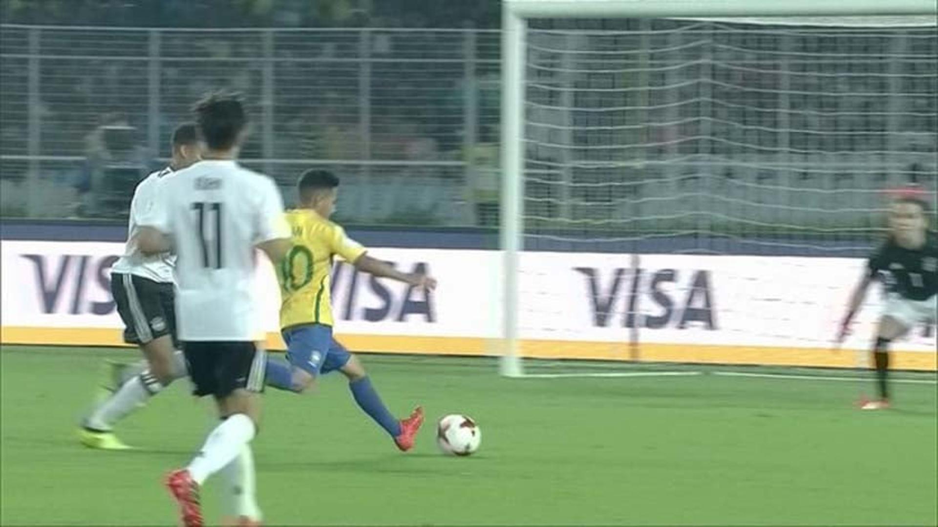 Brasil&nbsp; 2 x 1 Alemanha Mundial sub-17