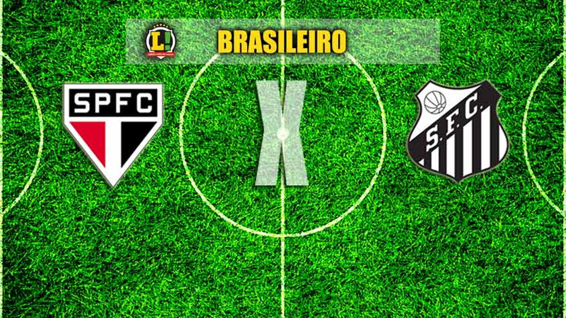 BRASILEIRO: São Paulo x Santos