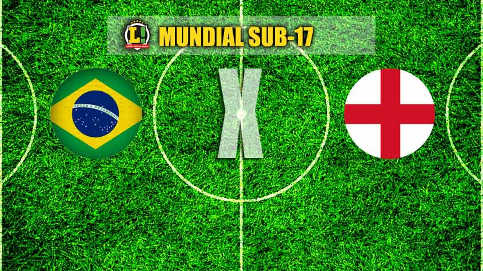 Brasil x Inglaterra - Mundial sub-17