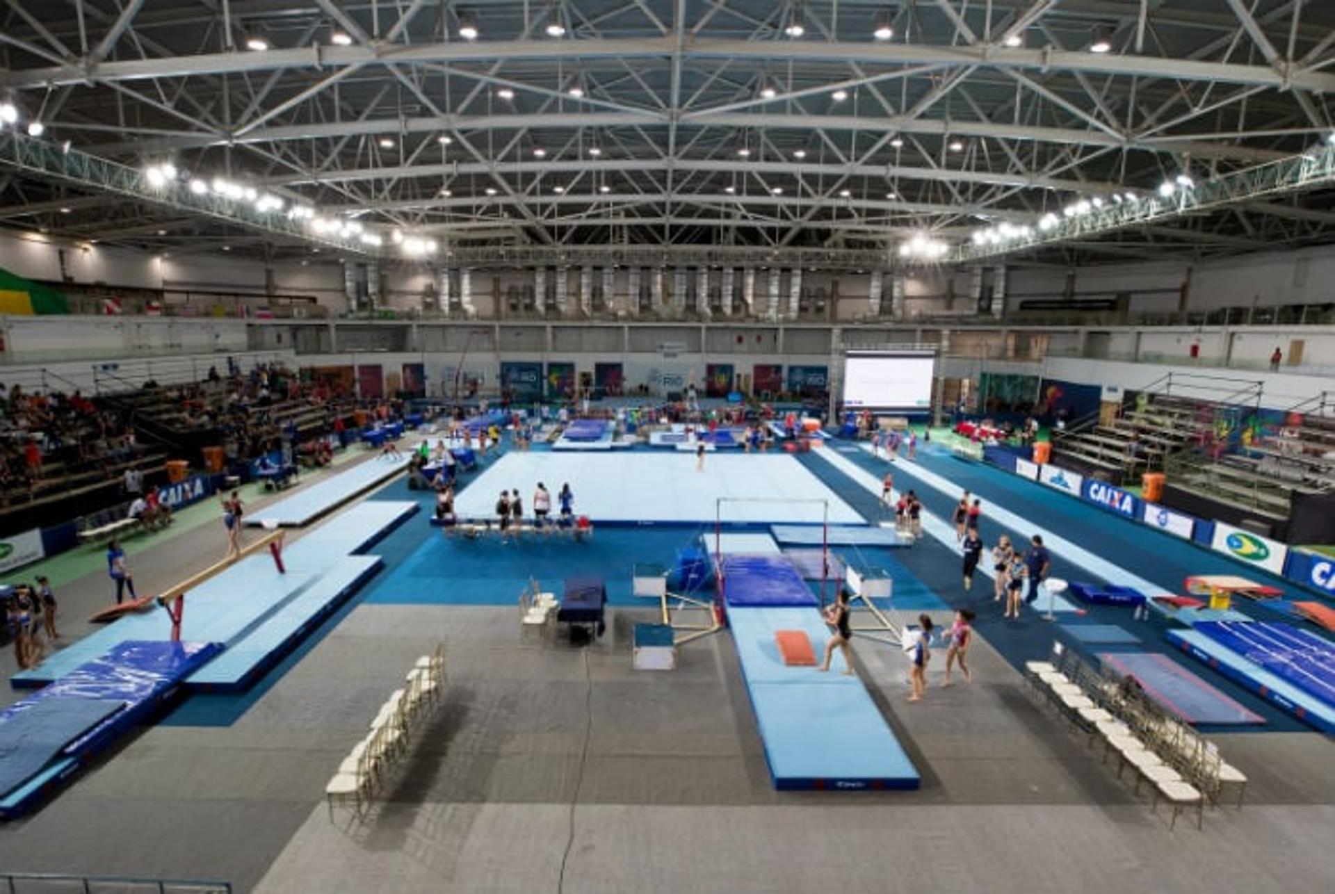 A Arena Carioca 3 receberá até domingo o Torneio Nacional de ginástica artística