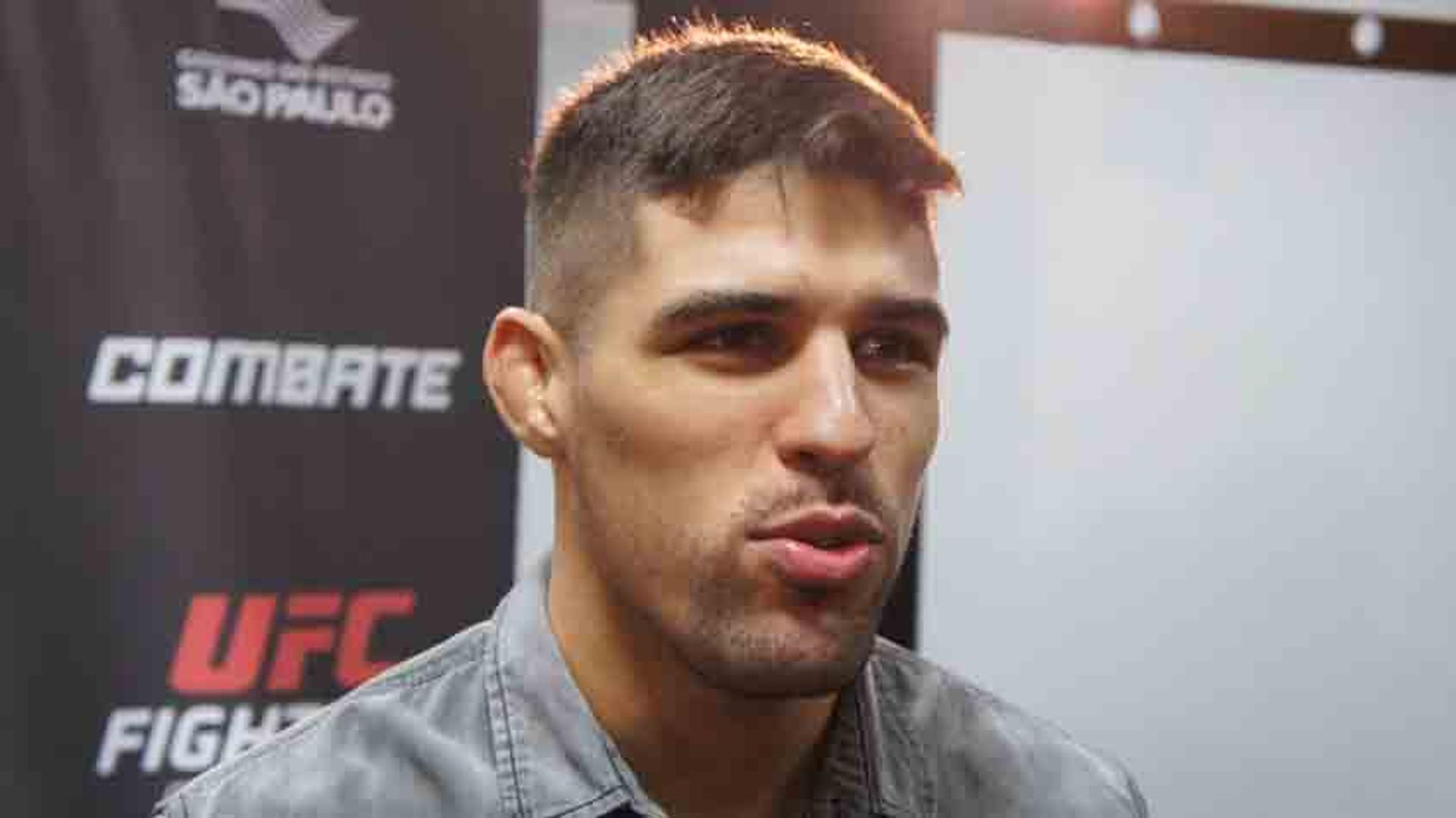 Vicente Luque participa de Media Day do UFC São Paulo