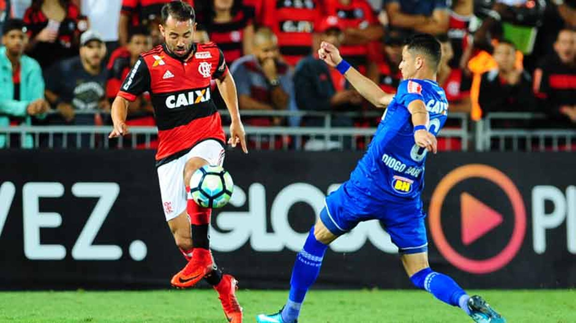 Último jogo: Flamengo 2x0 Cruzeiro (Brasileirão) - 8/11/2017