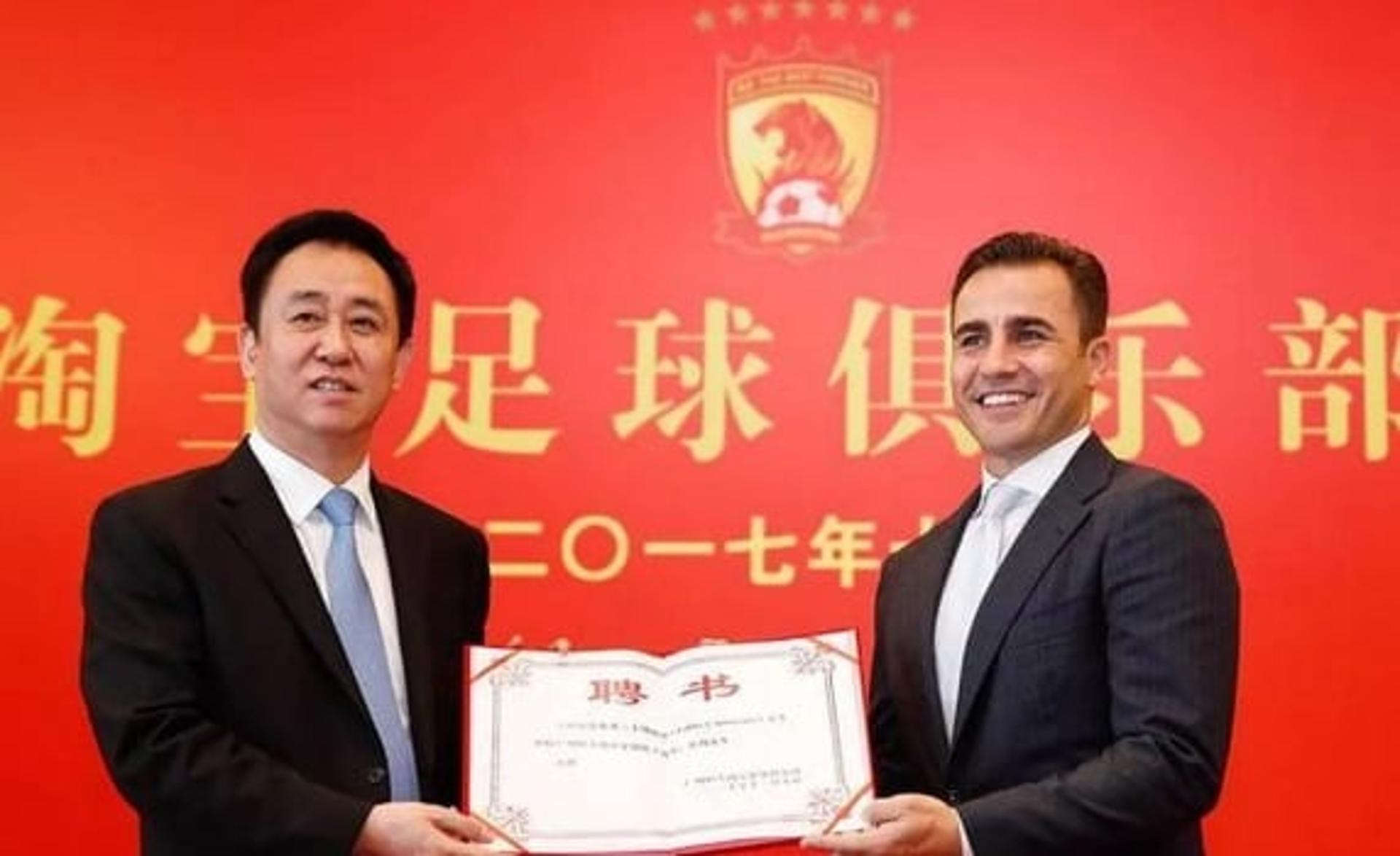 Cannavaro - Guangzhou Evergrande