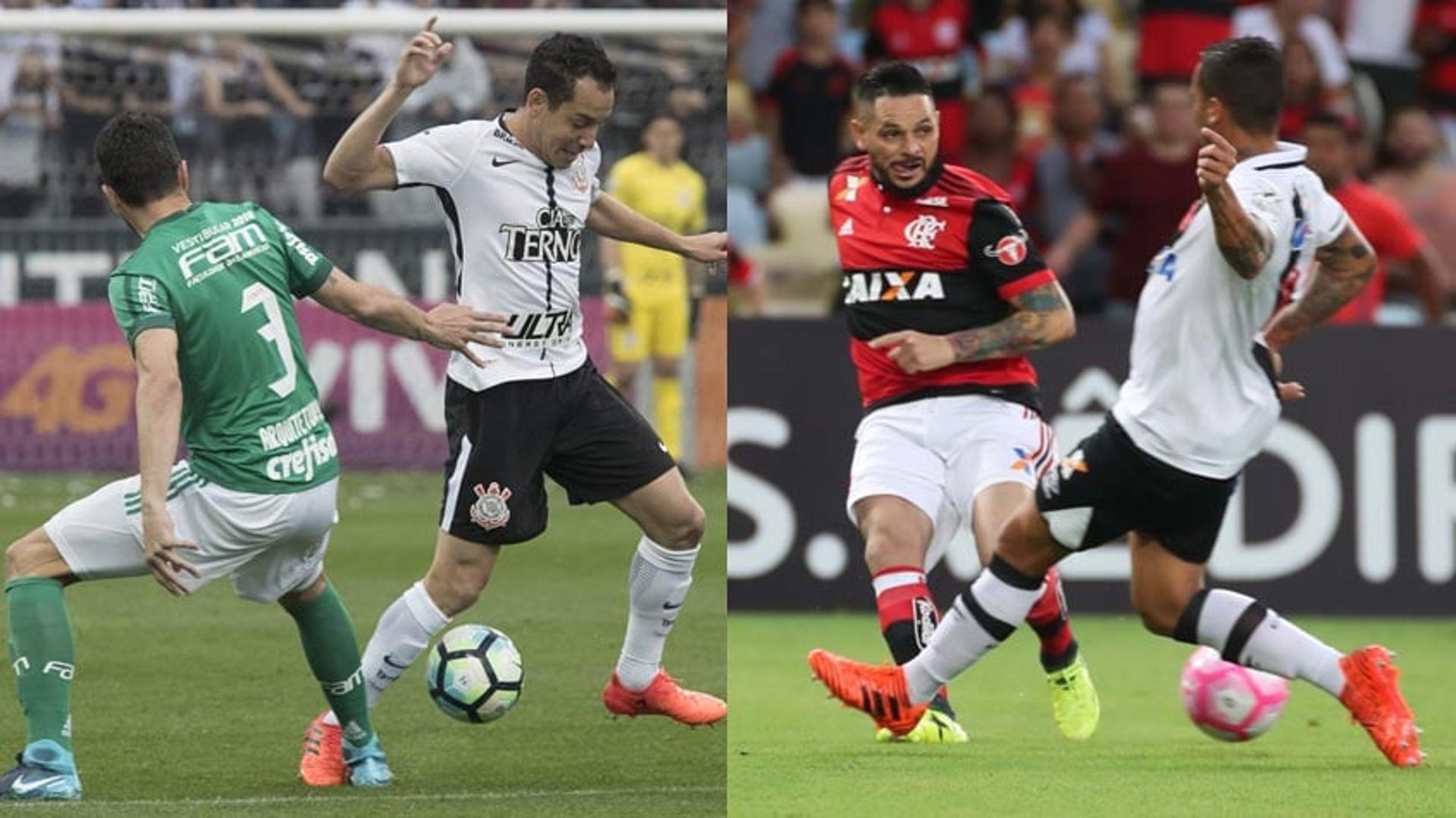 Corinthians, Palmeiras e Santos estão perto de vaga na Liberta. Com G8 e até G9, Rio pode ter Bota, Fla e Vasco na competição