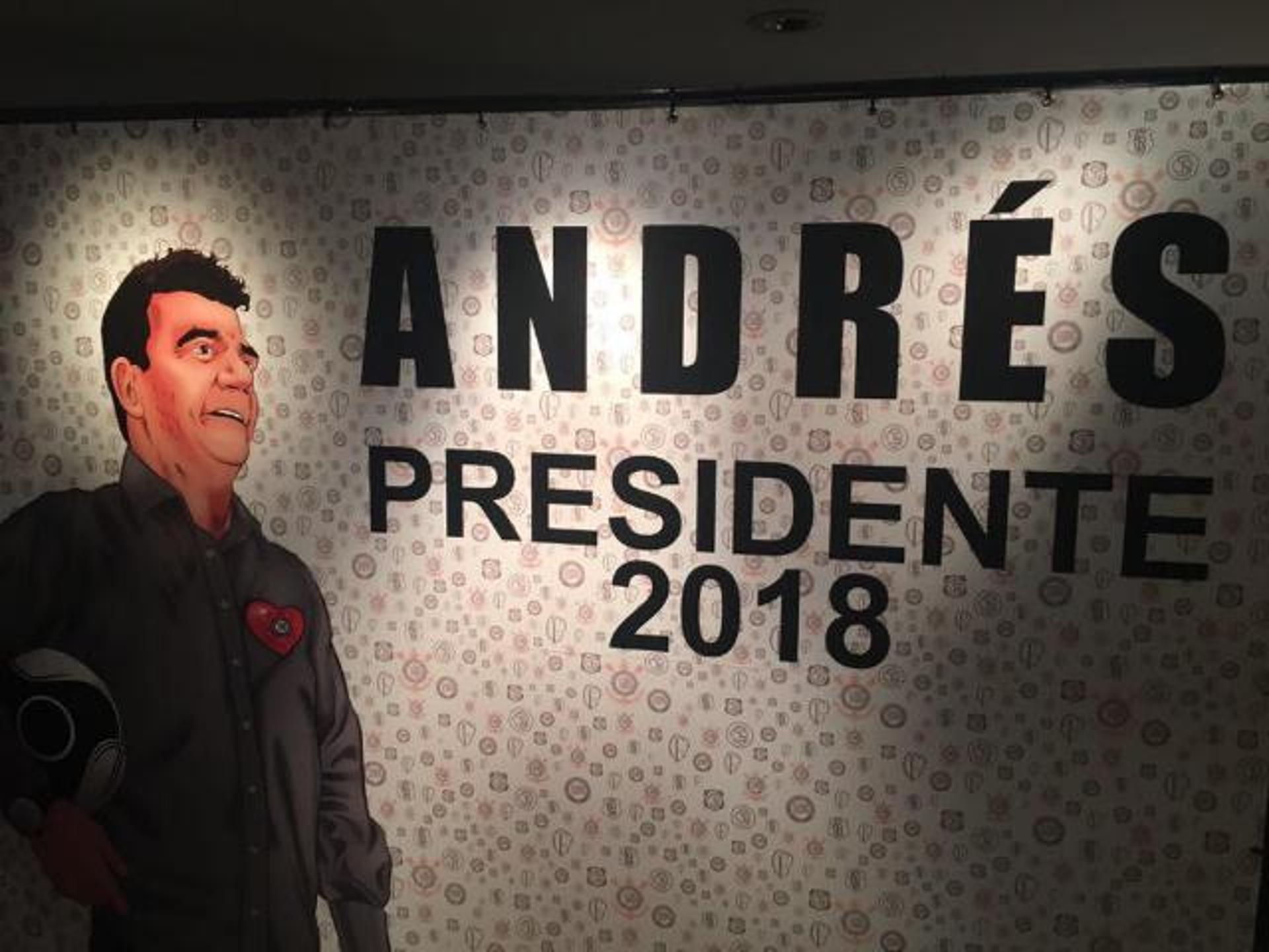 Andrés Sanchez - lançamento da campanha