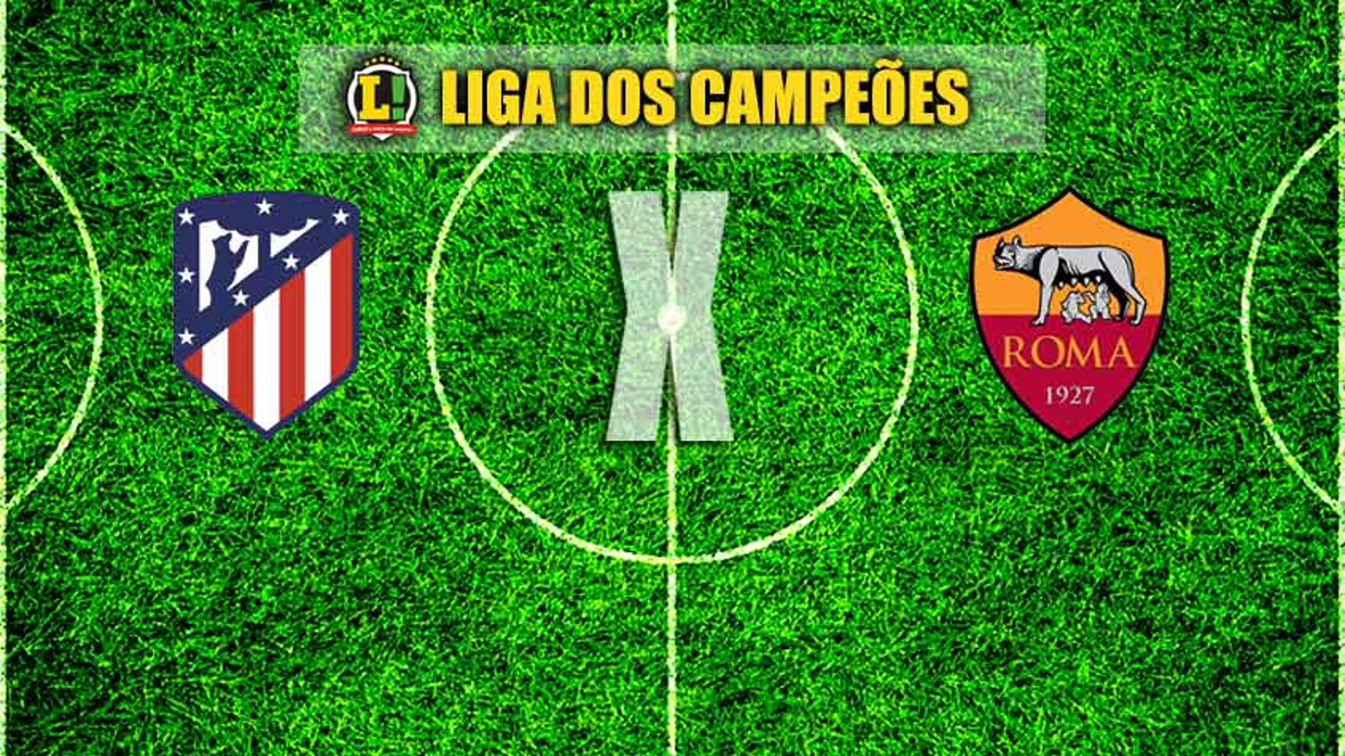 LIGA DOS CAMPEÕES: Atlético de Madrid x Roma