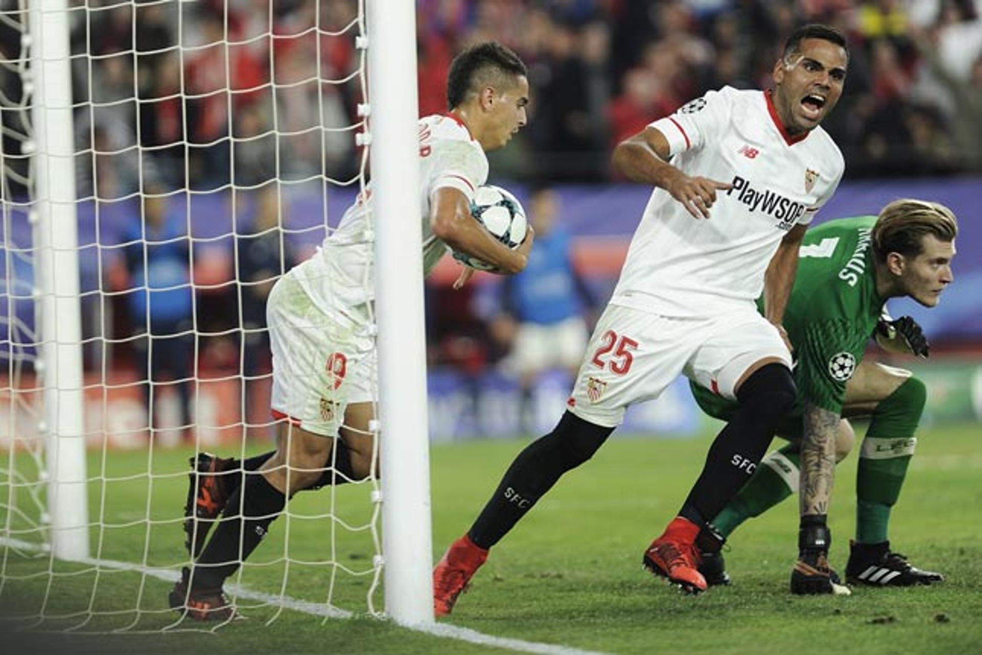 Ben Yedder - Sevilla x Liverpool