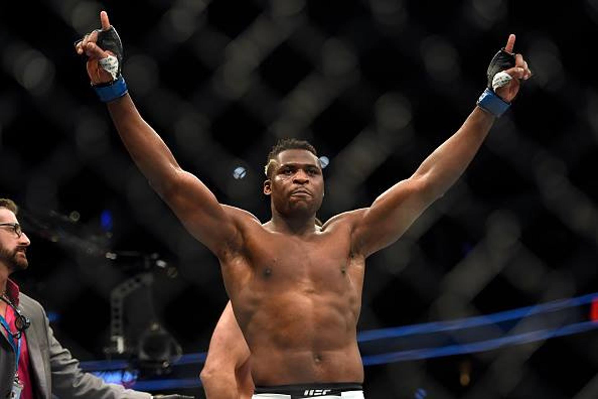 Francis Ngannou é um top da categoria dos pesados