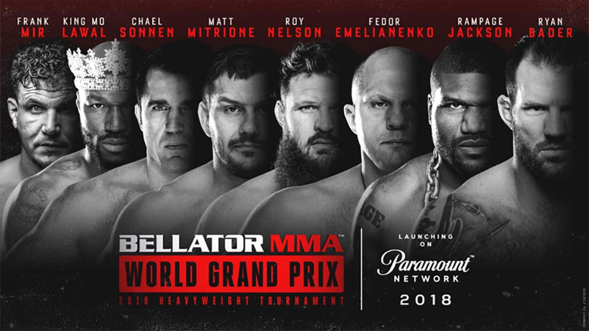 Torneio de pesados do Bellator conta com oito grandes nomes do MMA