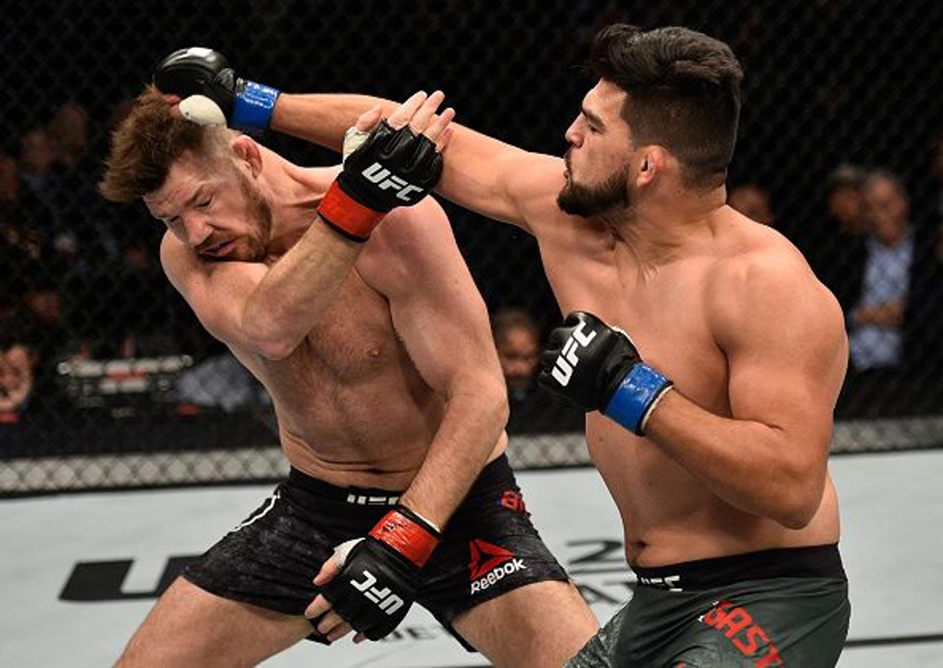 Kelvin Gastelum nocauteou Michael Bisping no primeiro round