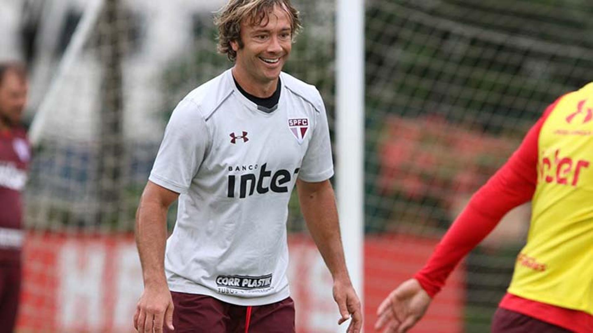 Último treino do Lugano no São Paulo