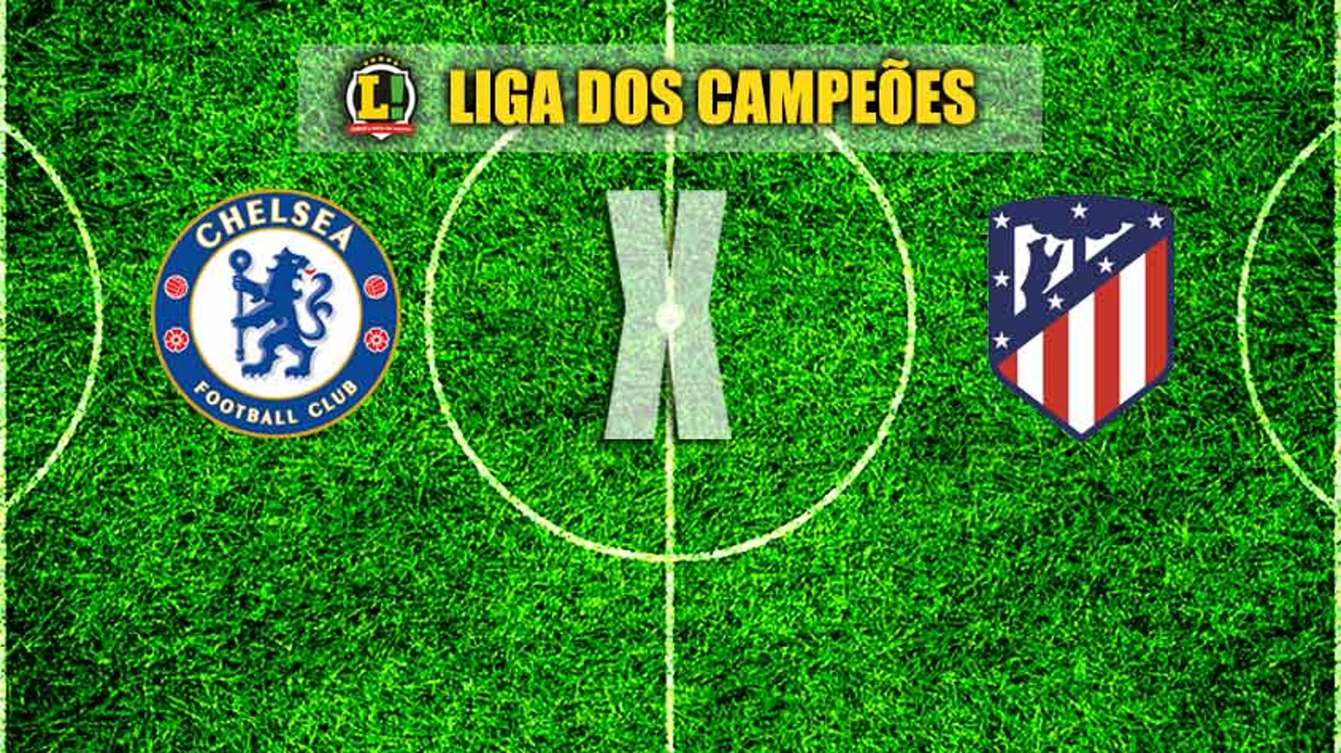 LIGA DOS CAMPEÕES: Chelsea x Atlético de Madrid