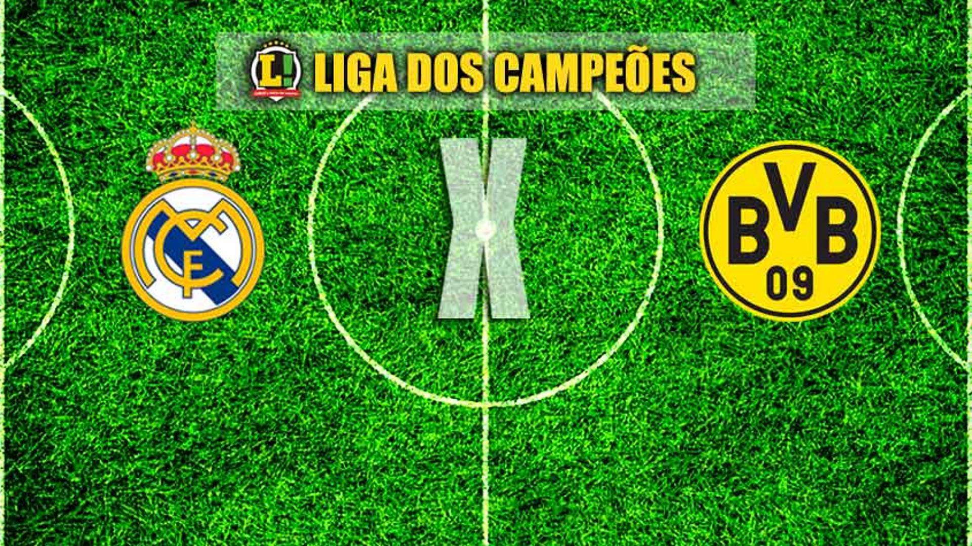 LIGA DOS CAMPEÕES: Real Madrid x Borussia Dortmund