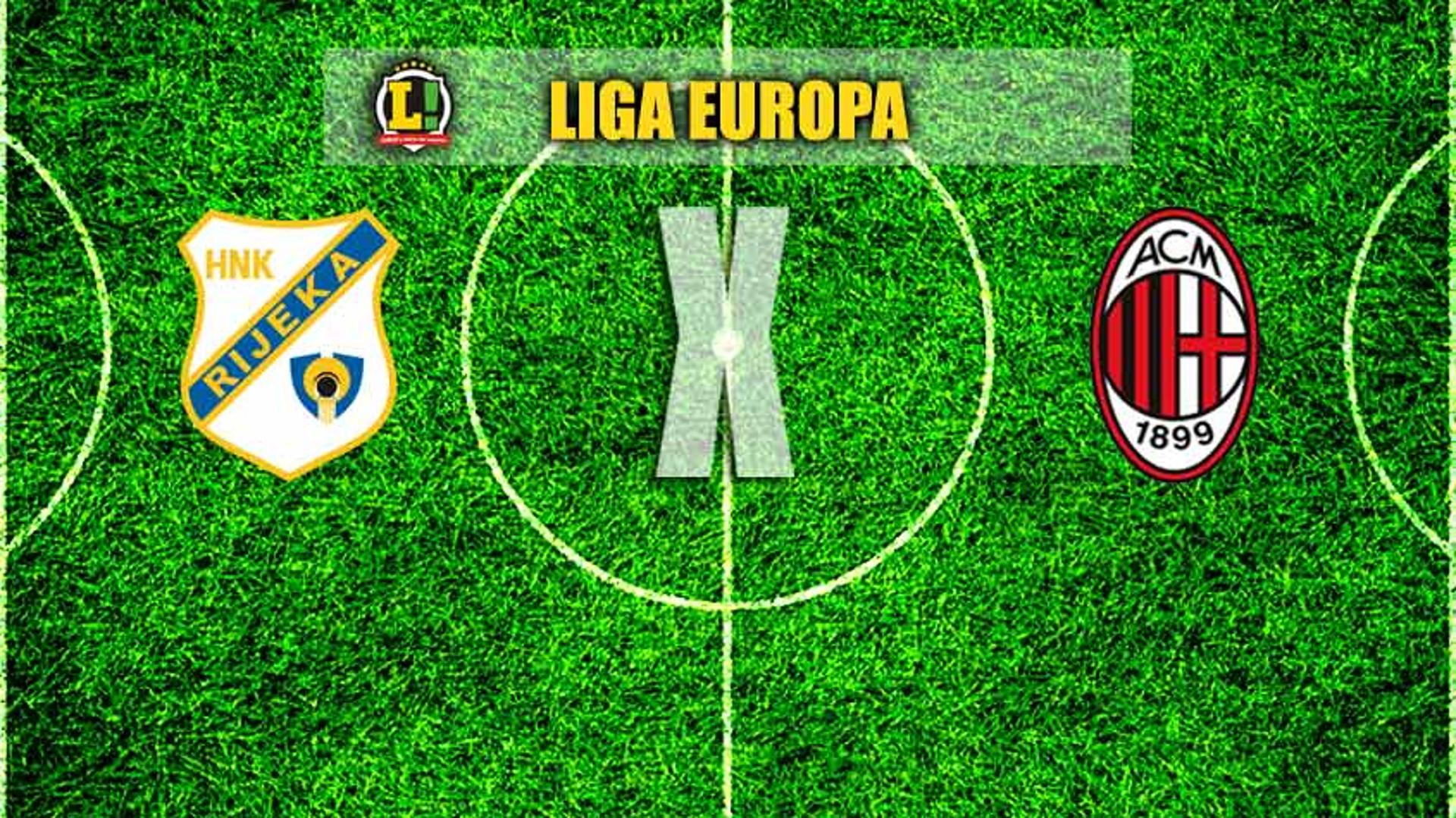 LIGA EUROPA: Rijeka x Milan