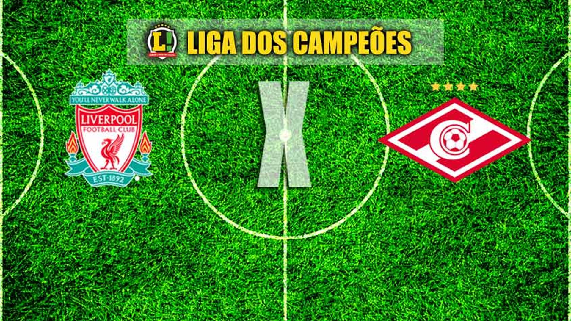 LIGA DOS CAMPEÕES: Liverpool x Spartak Moscou