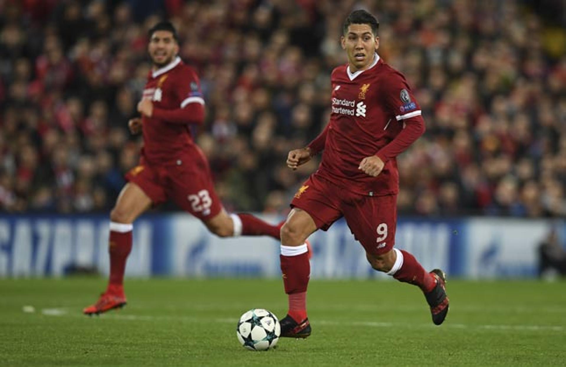 Firmino - Liverpool x Spartak Moscou