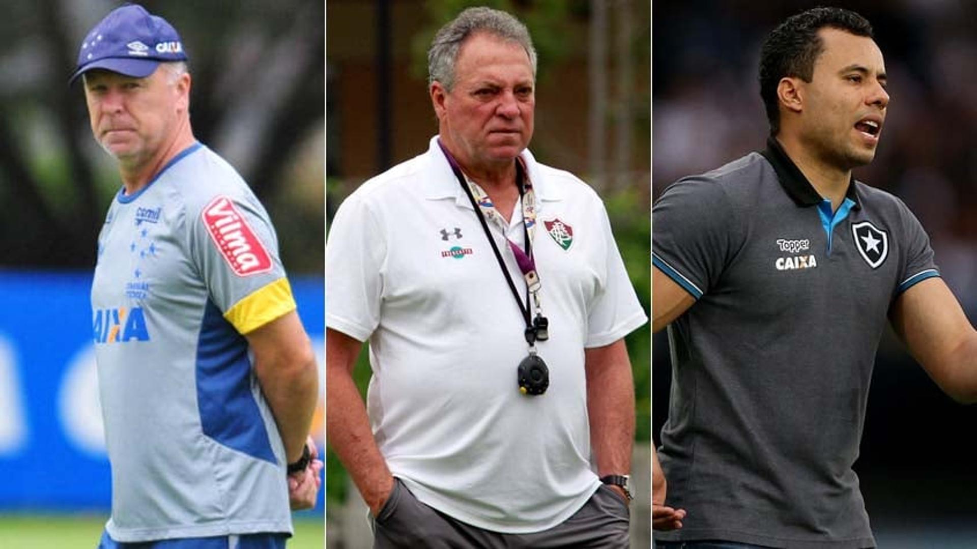 Os técnicos da elite que estão empregados no mesmo clube há mais tempo. Confira lista