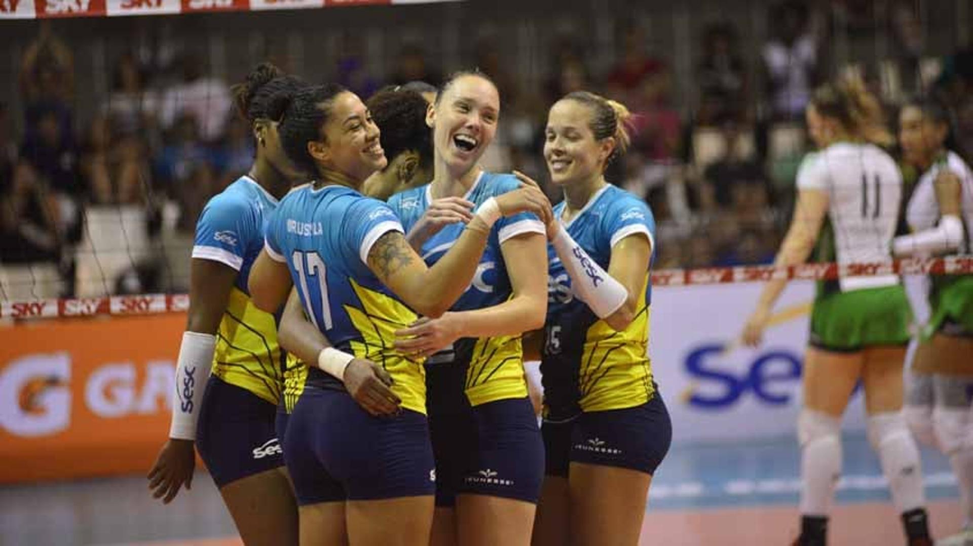 SUPERLIGA FEMININA 17/18: Vôlei Nestlé recebe Sesc RJ nesta sexta-feira