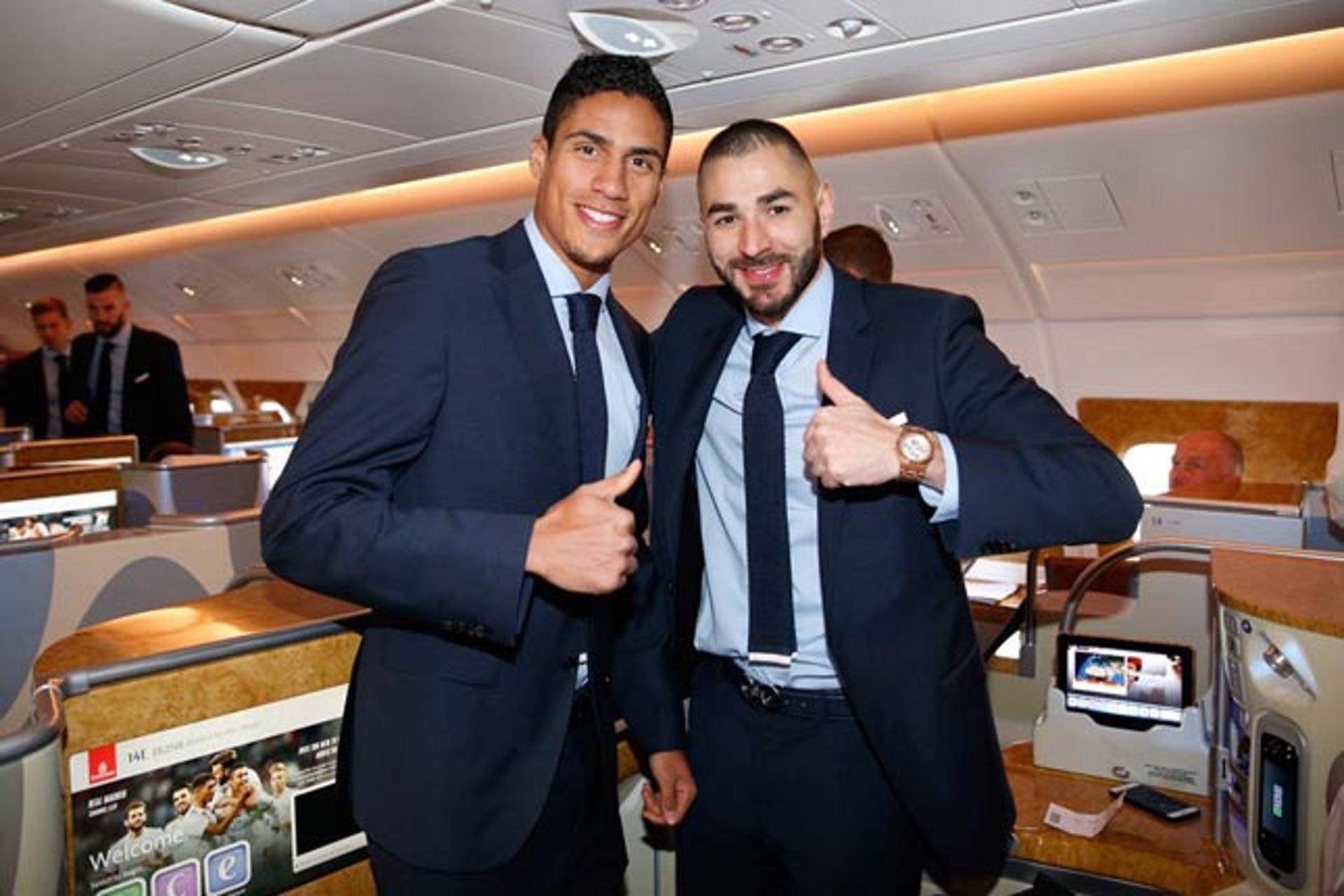 Varane e Benzema - Real Madrid