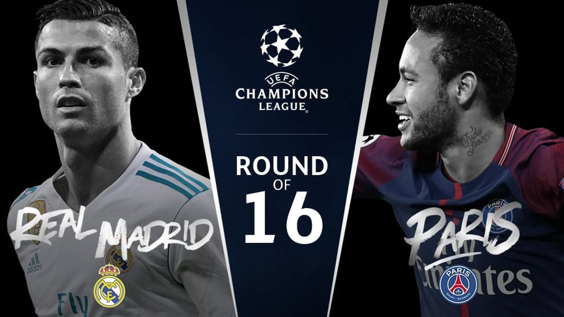 Duelo Real Madrid x PSG